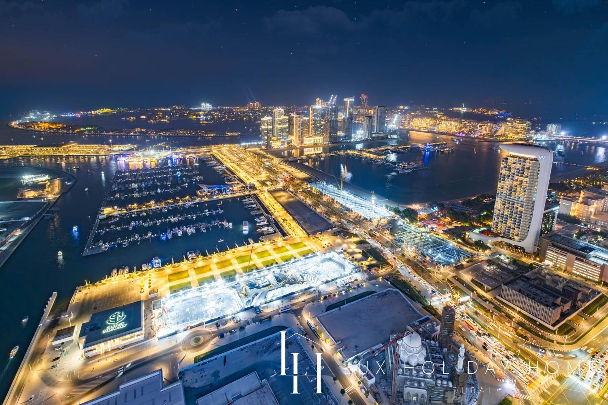 Lux - Lavish With Full Palm Jumeirah View 1 *