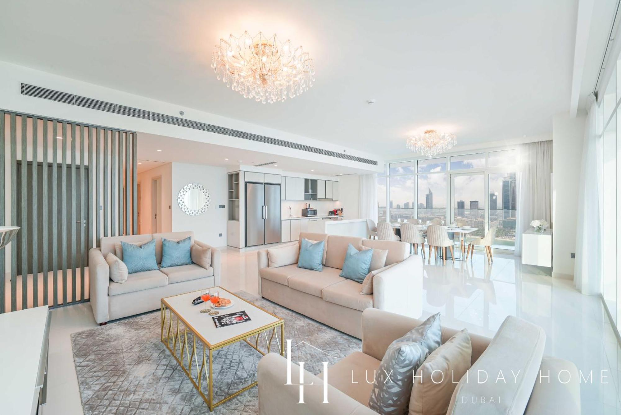 Lux The Ultimate Palm Sea Skyline Penthouse Apartment *