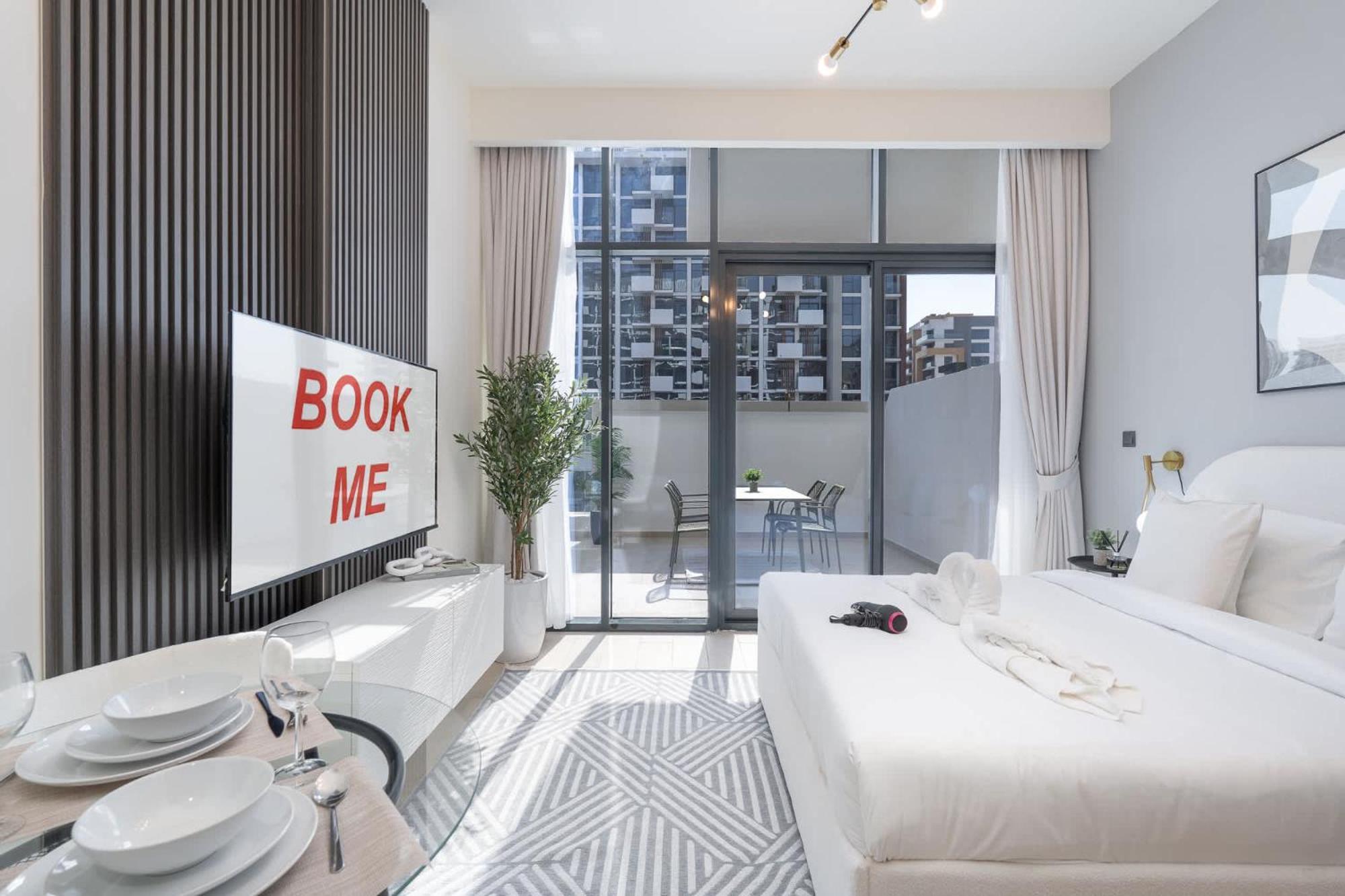 Comfy Studio With A Tranquil Vibe In Meydan! * Dubai