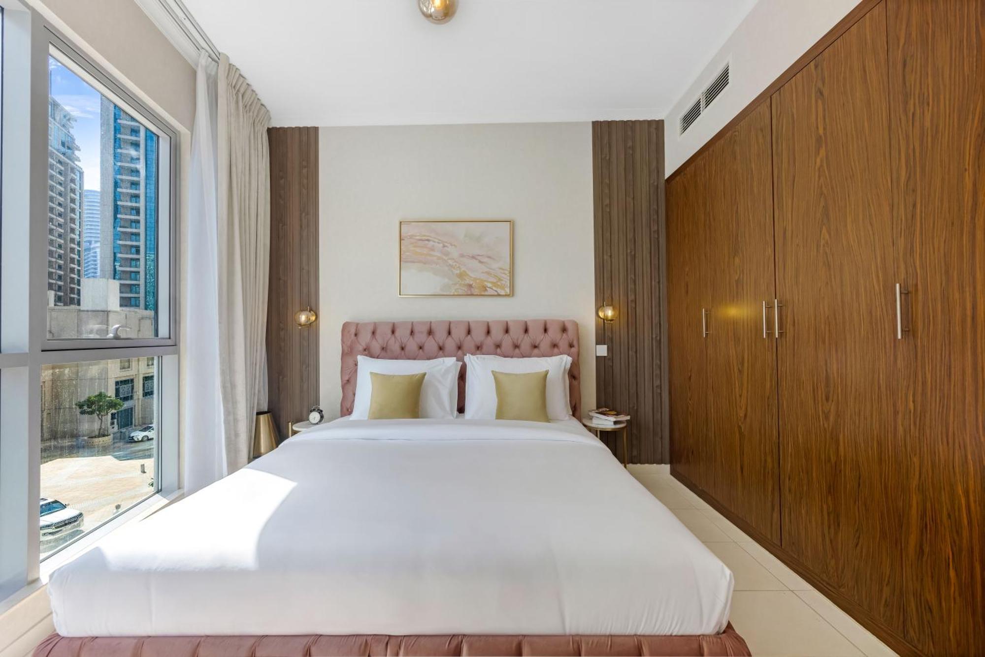 Durrani Homes - The Luxe 3br With Burj Khalifa And Fountain View - Third Without Partition Apartment
