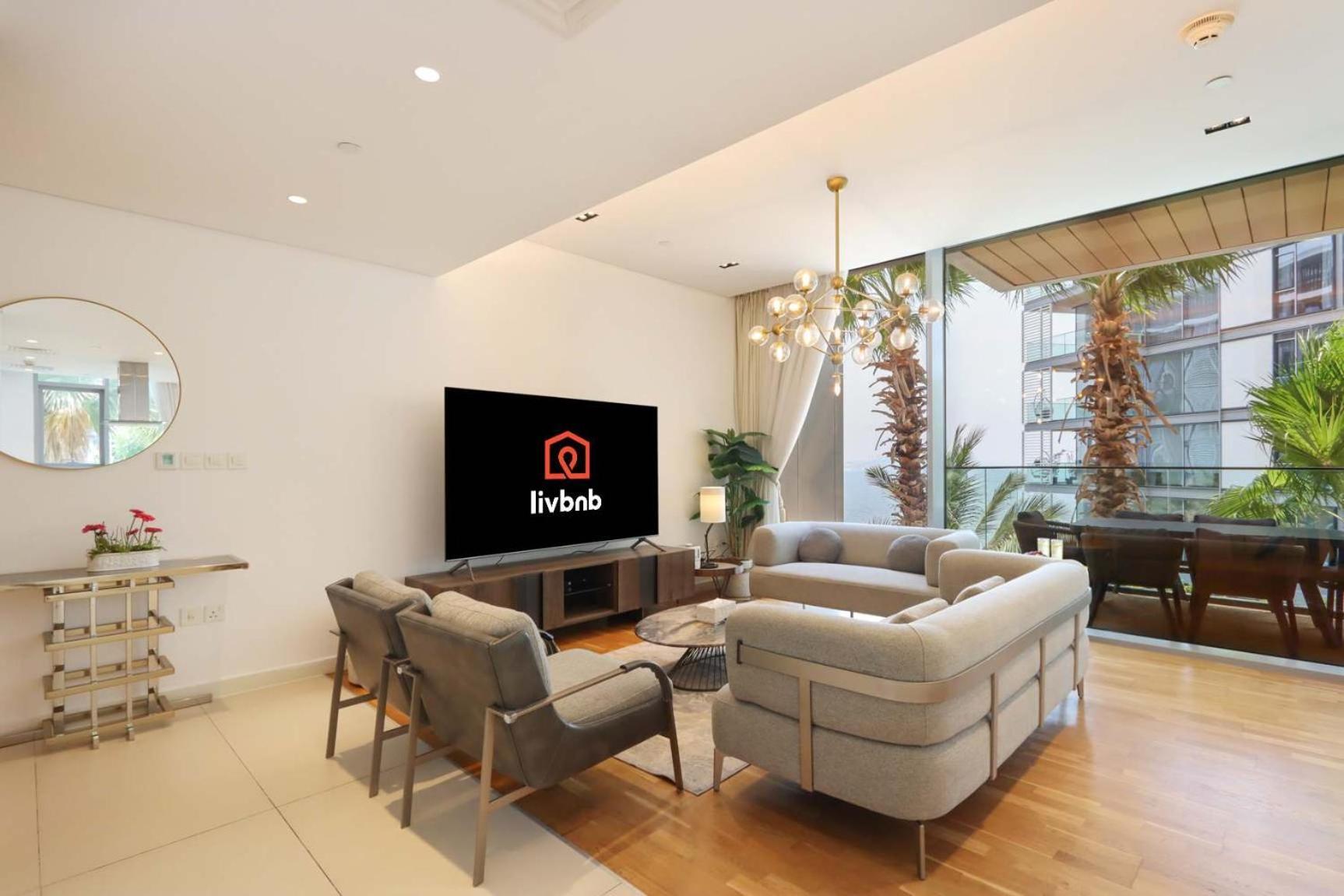 Livbnb - Luxury 3 Bedroom With Sea View Apartment *