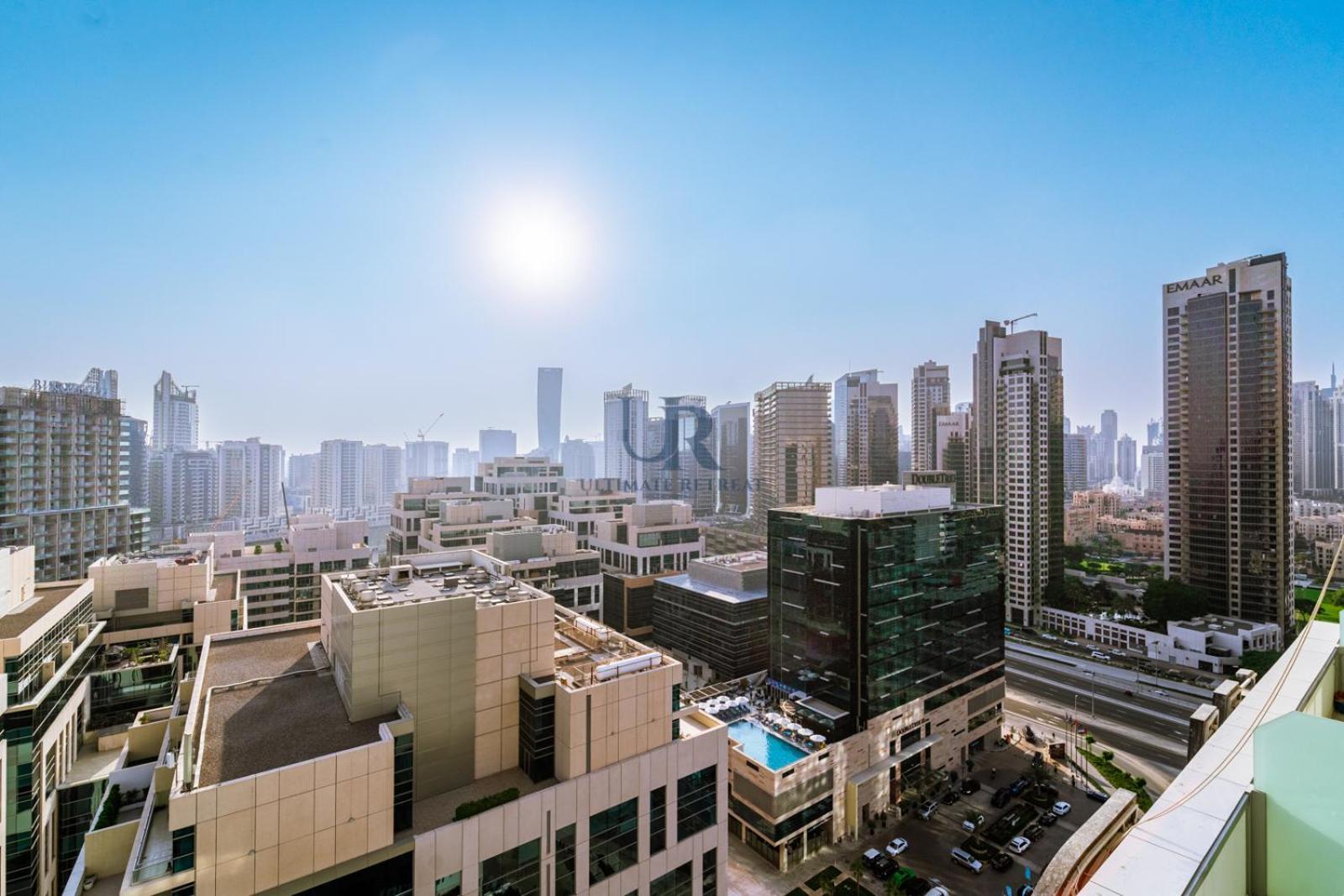 Apartment Luxe 1-bedroom Business Bay Walk To Mall *