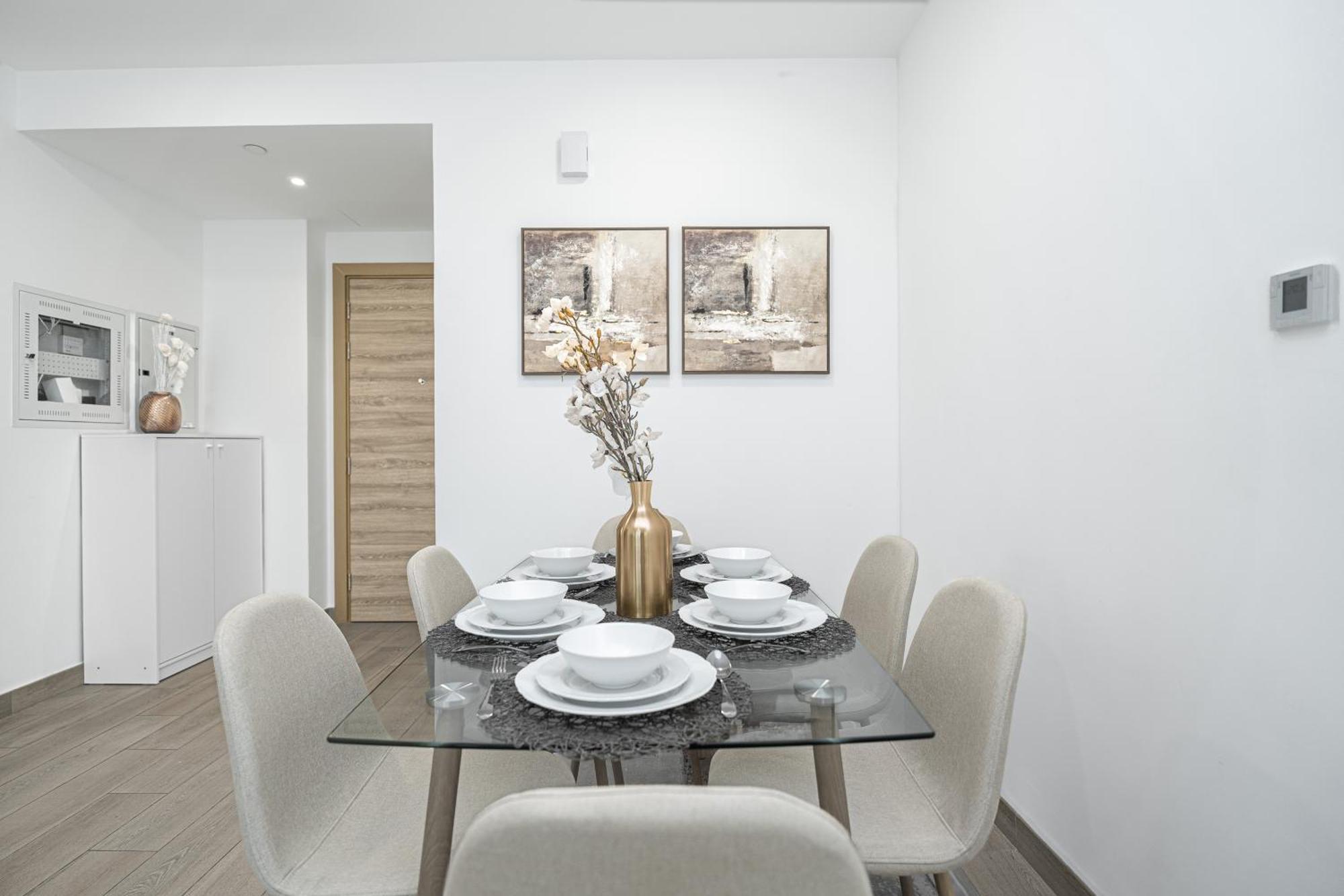 Escape24 Modern Bloom Tower Jumeirah Village Circle Jvc Apartment *