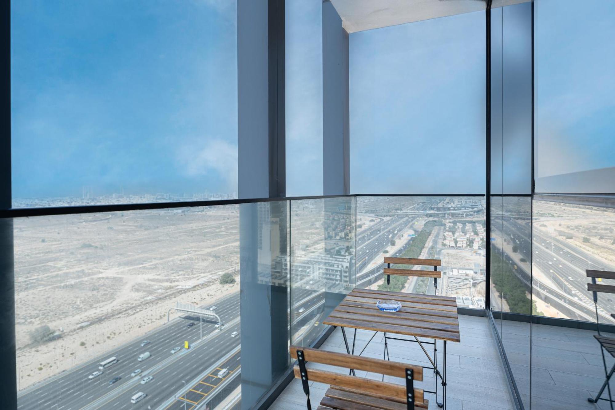 Escape24 Modern Bloom Tower Jumeirah Village Circle Jvc Apartment Dubai