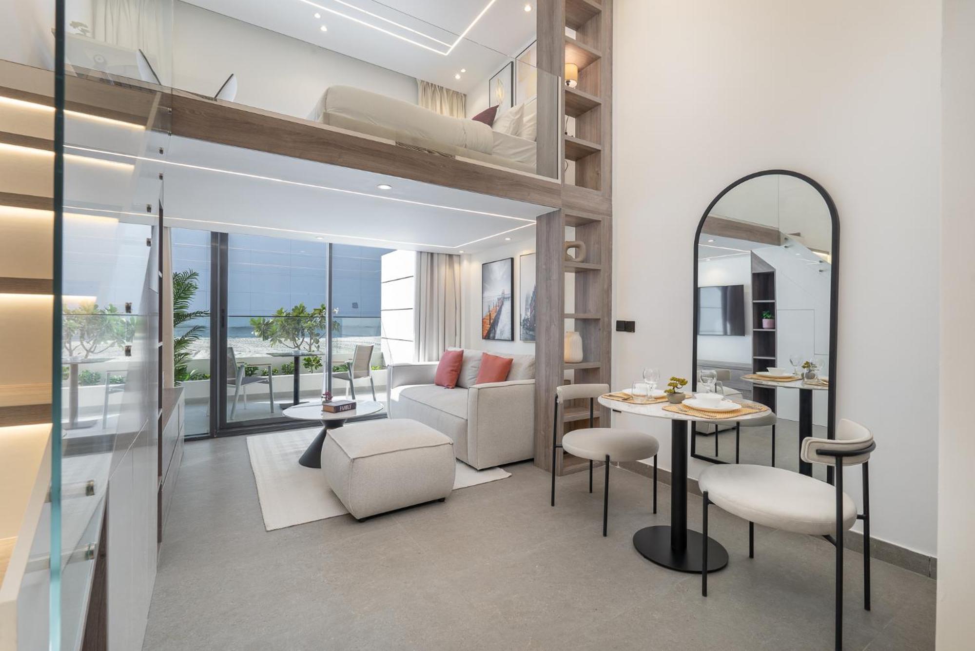 Trendy Loft In Oxford Terrace Jvc Apartment