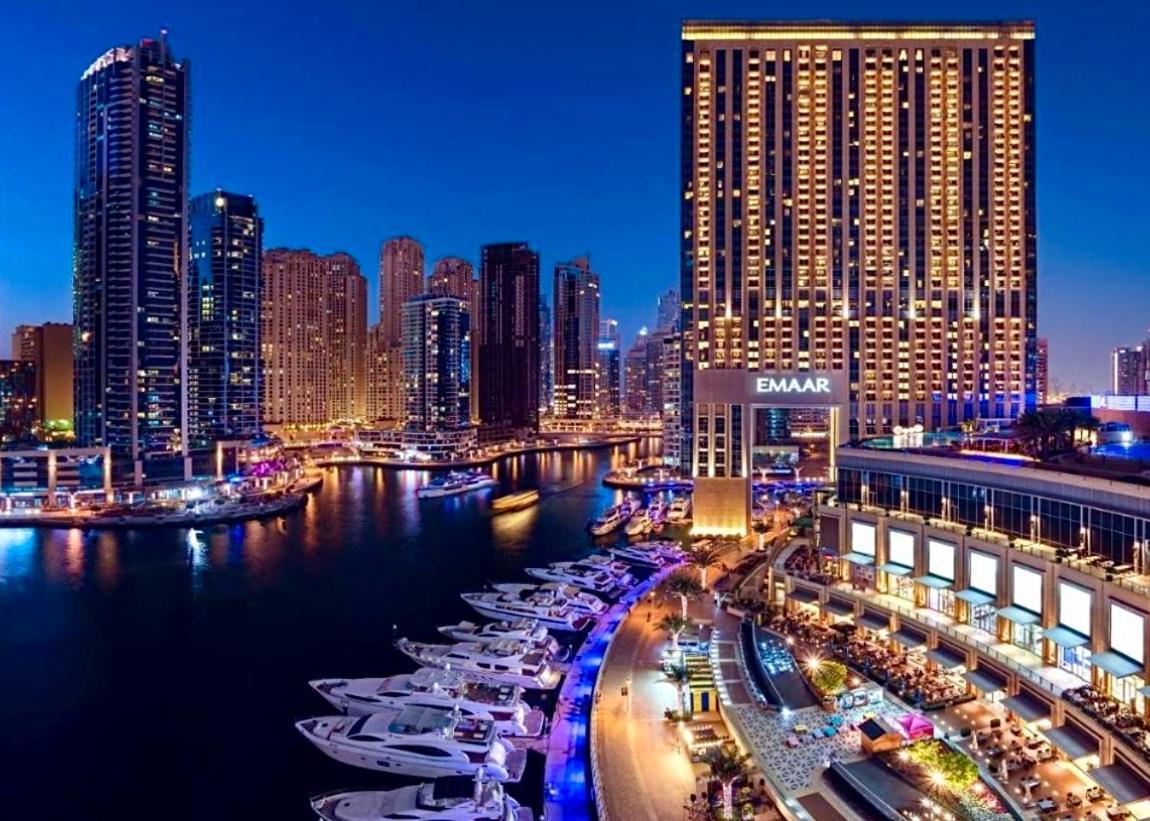 Address Marina Mall Suites - Full Marina Views, Balcony, Kitchen & Parking * Dubai