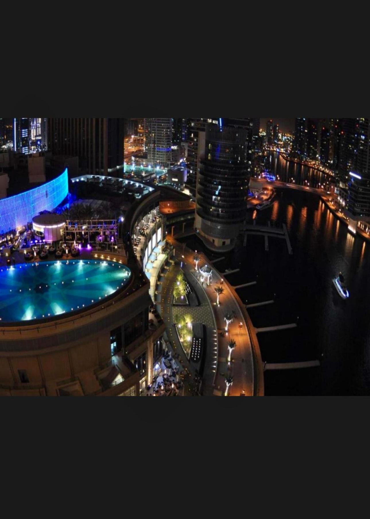 Address Marina Mall Suites - Full Marina Views, Balcony, Kitchen & Parking Daire *
