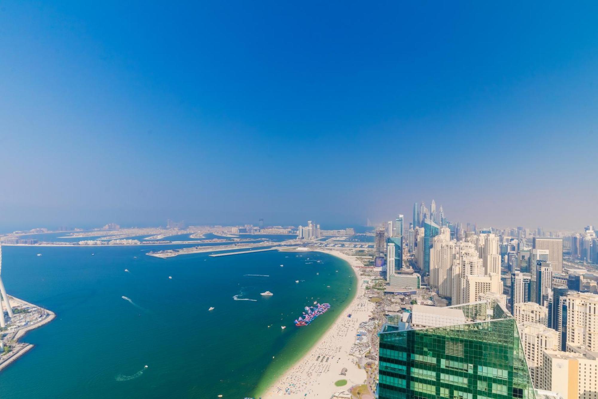 Panoramic Sea & Palm Views 2br Address Jbr Daire Dubai