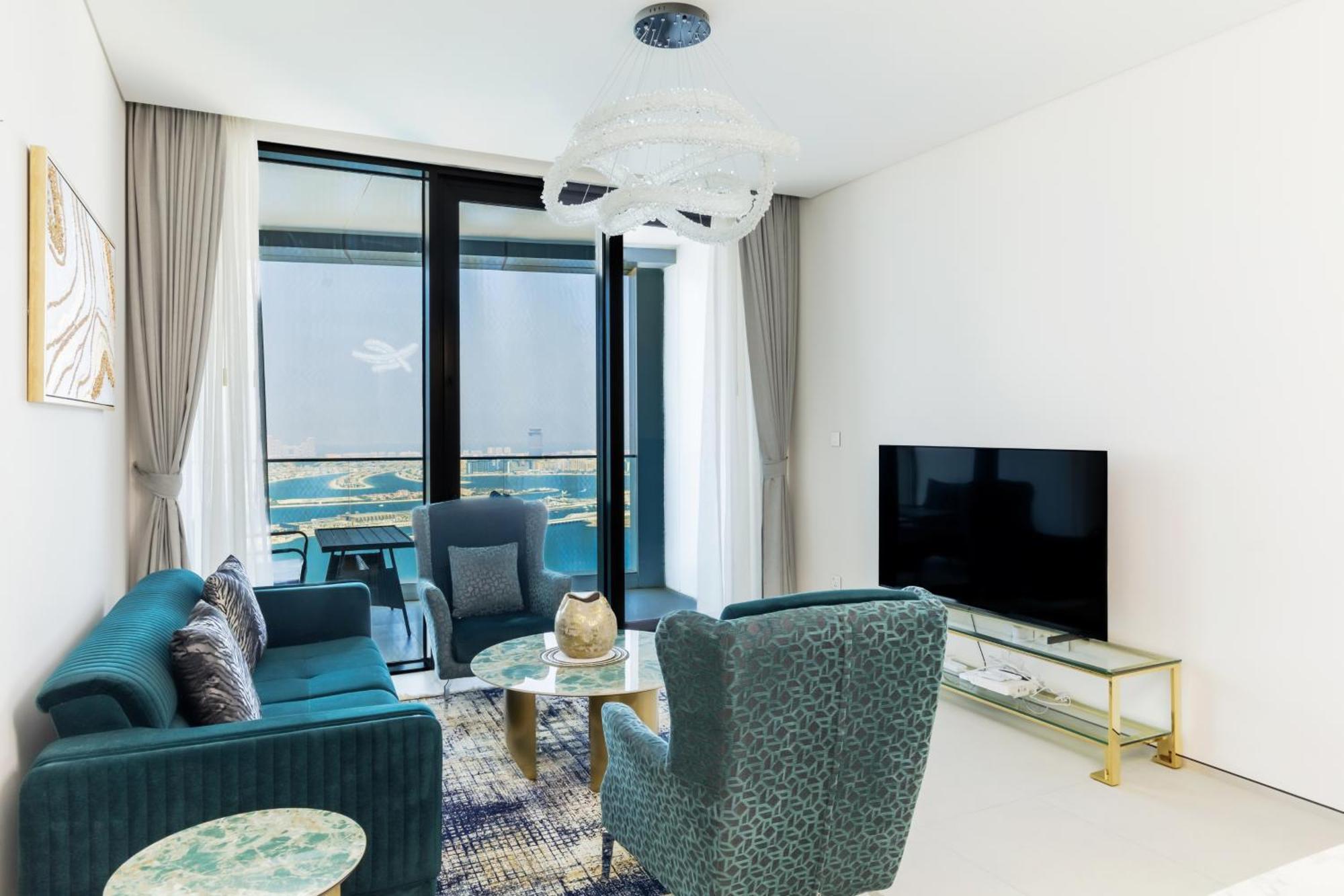Panoramic Sea & Palm Views 2br Address Jbr Dubai
