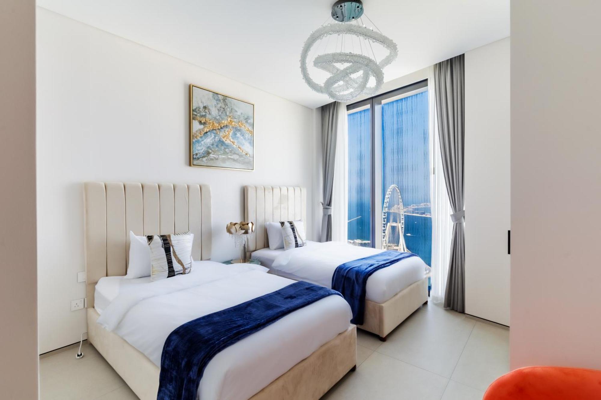 Panoramic Sea & Palm Views 2br Address Jbr Daire *