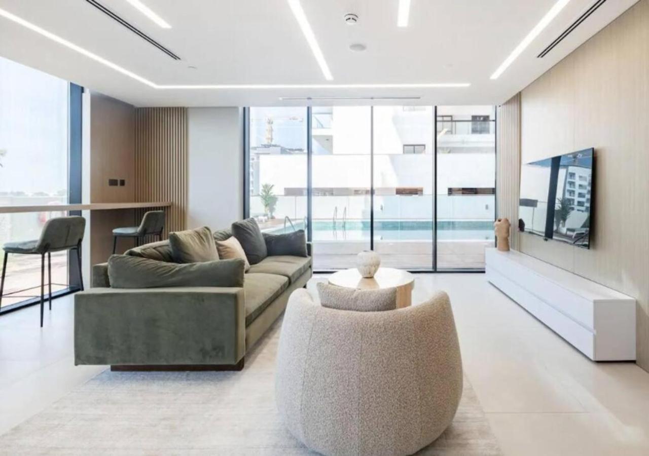 New Luxury Near Marina-4min Walk From Metro Apartamento *