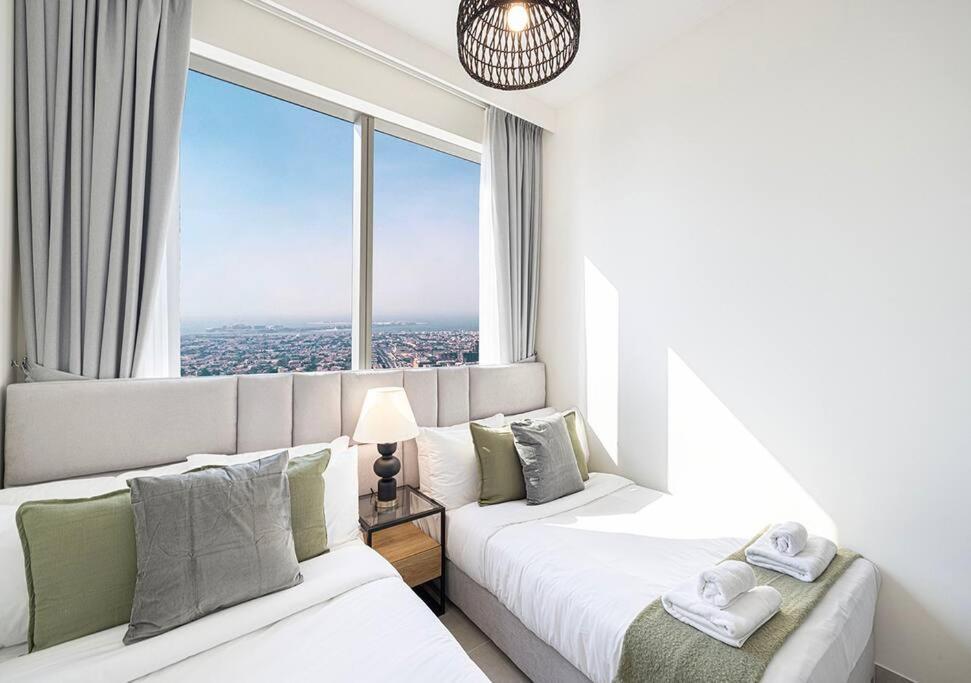 Apartamento Downtown Sky High Luxury I And Sea Views I Opp Mall Burj Khalifa Dubai