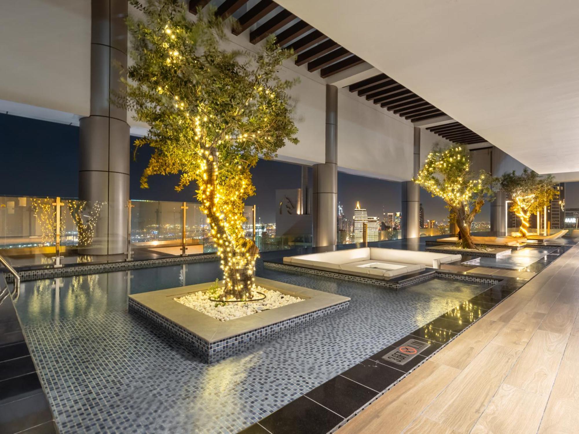 Apartment Luxury At Paramount Midtown - Downtown - Full Burj Khalifa View - Highest Infinity Swimming Pool *