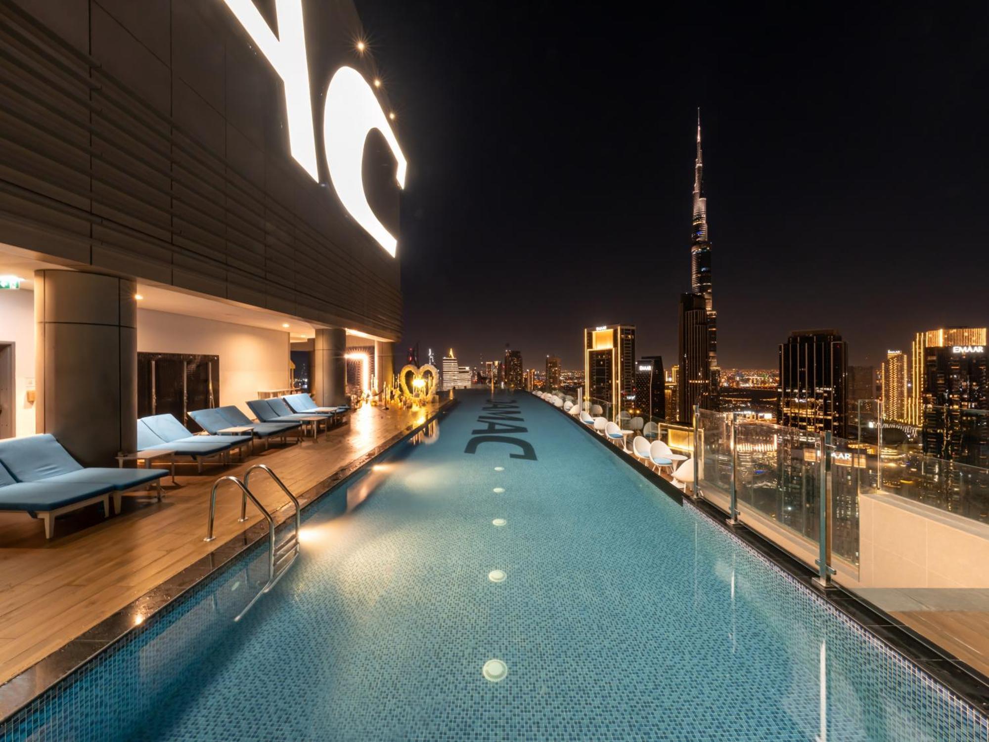 Luxury At Paramount Midtown - Downtown - Full Burj Khalifa View - Highest Infinity Swimming Pool