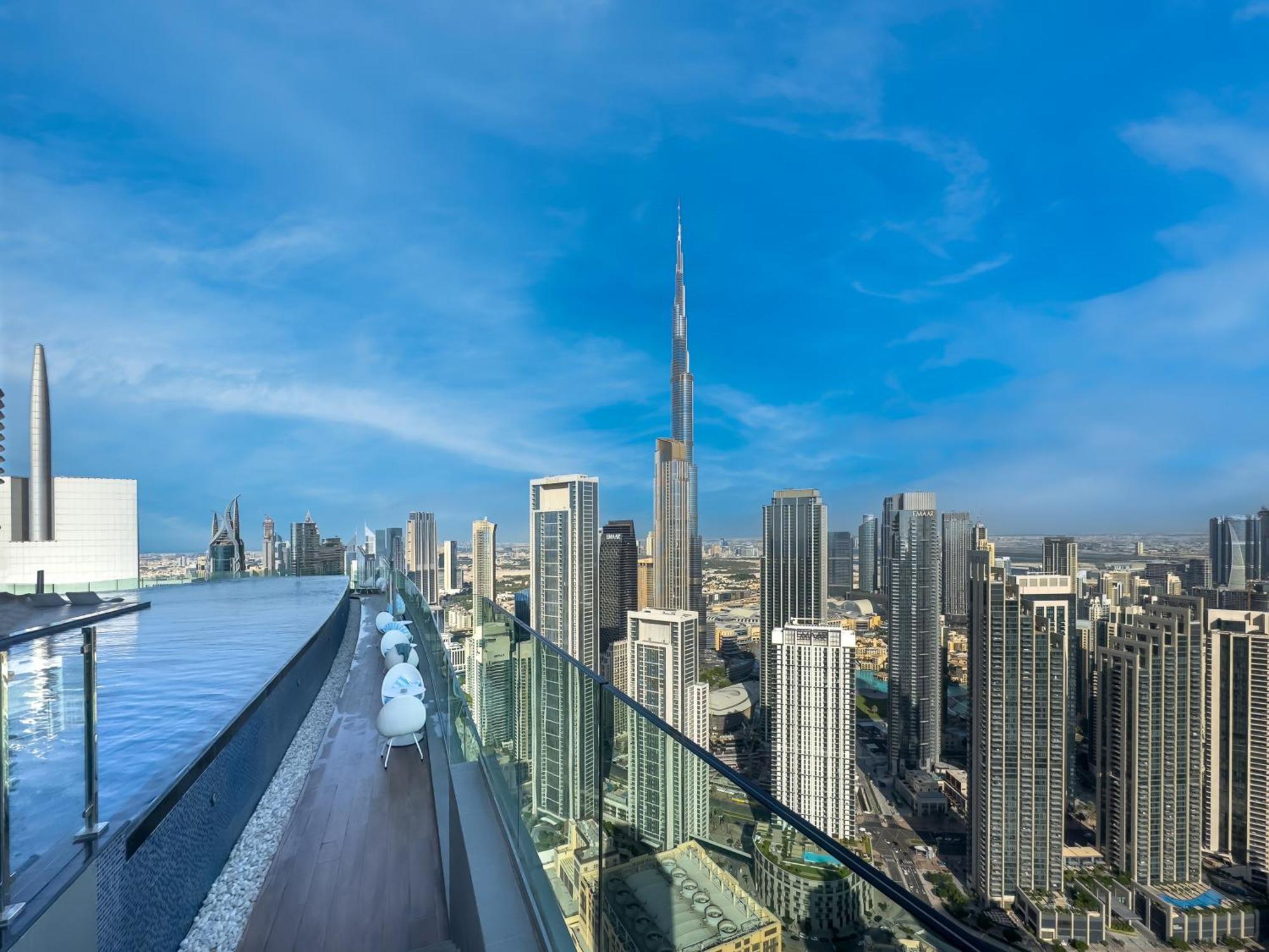 Luxury At Paramount Midtown - Downtown - Full Burj Khalifa View - Highest Infinity Swimming Pool * Dubai