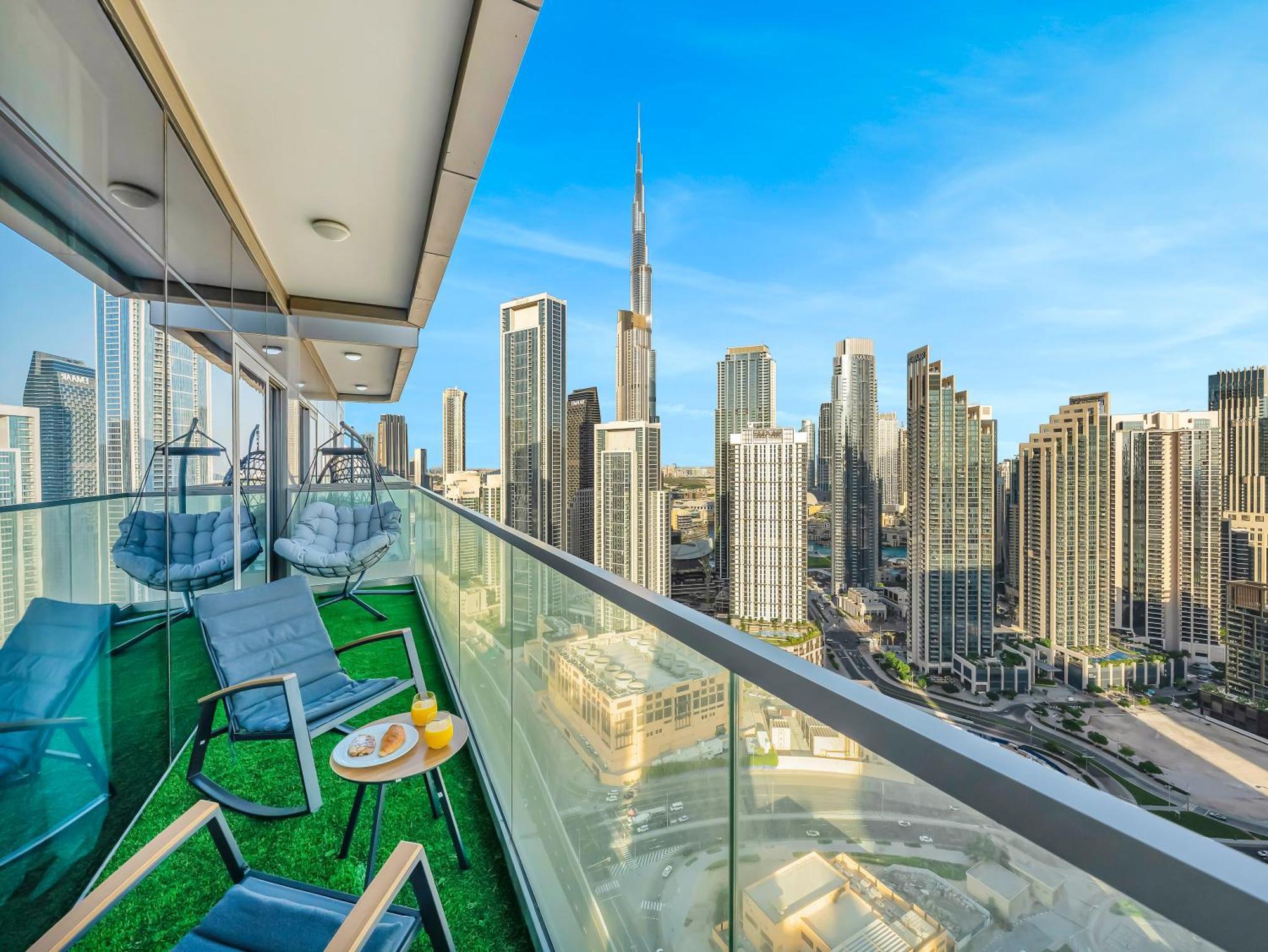 Luxury At Paramount Midtown - Downtown - Full Burj Khalifa View - Highest Infinity Swimming Pool
