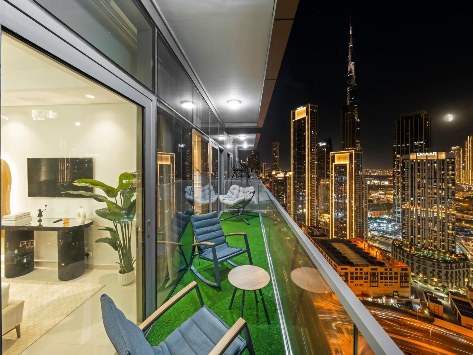 Luxury At Paramount Midtown - Downtown - Full Burj Khalifa View - Highest Infinity Swimming Pool Apartment
