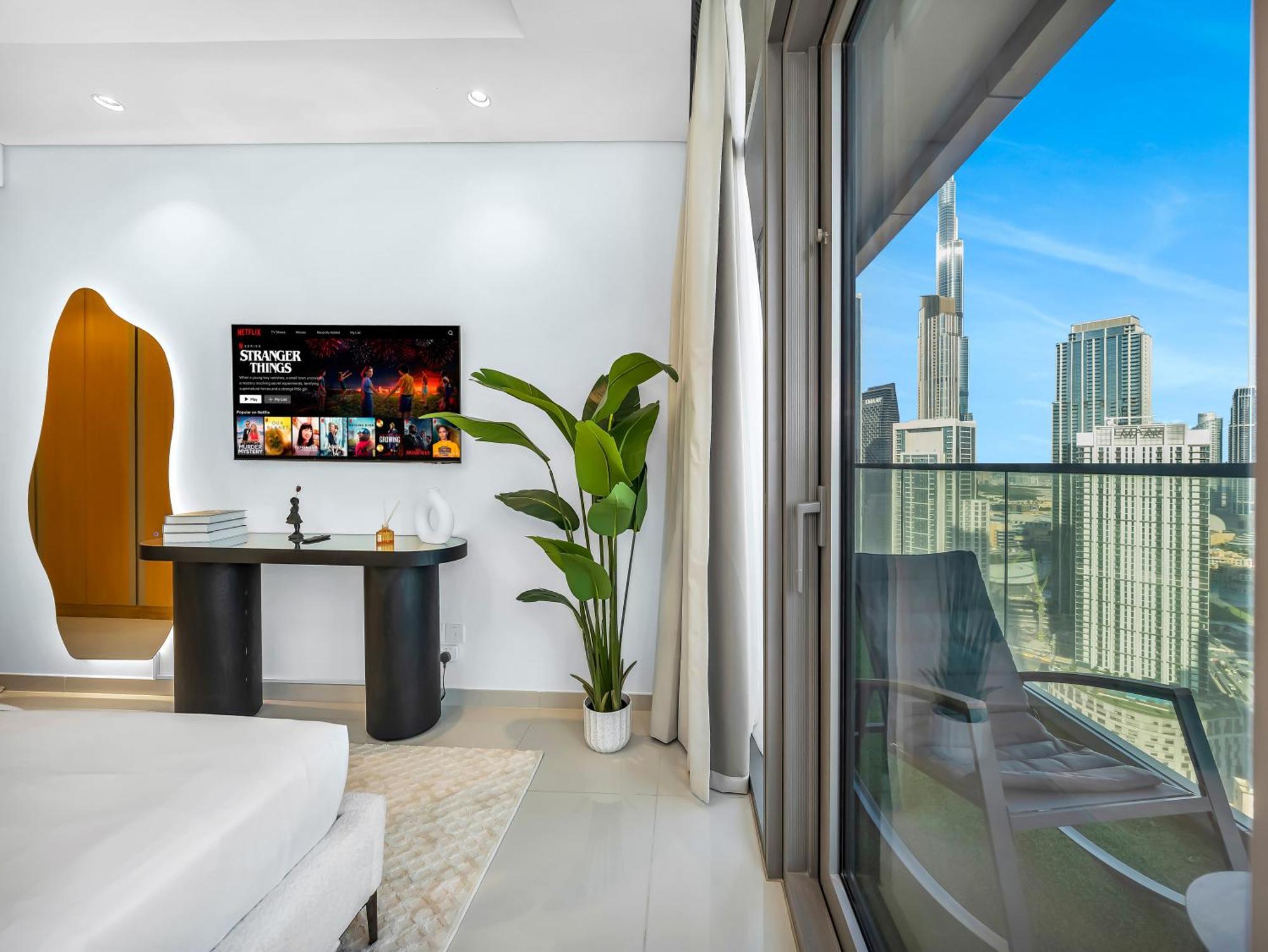 Apartment Luxury At Paramount Midtown - Downtown - Full Burj Khalifa View - Highest Infinity Swimming Pool