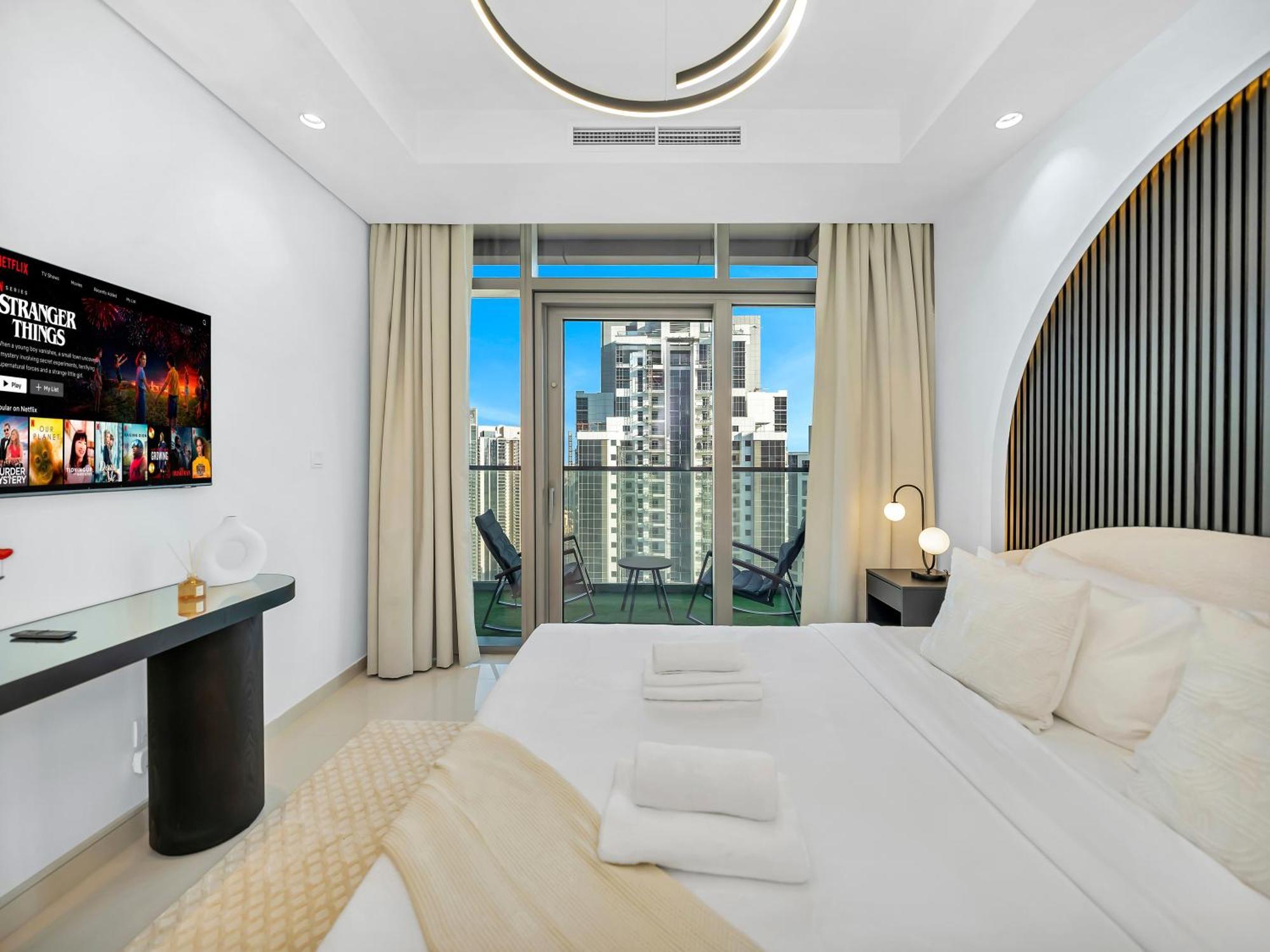 Apartment Luxury At Paramount Midtown - Downtown - Full Burj Khalifa View - Highest Infinity Swimming Pool Dubai