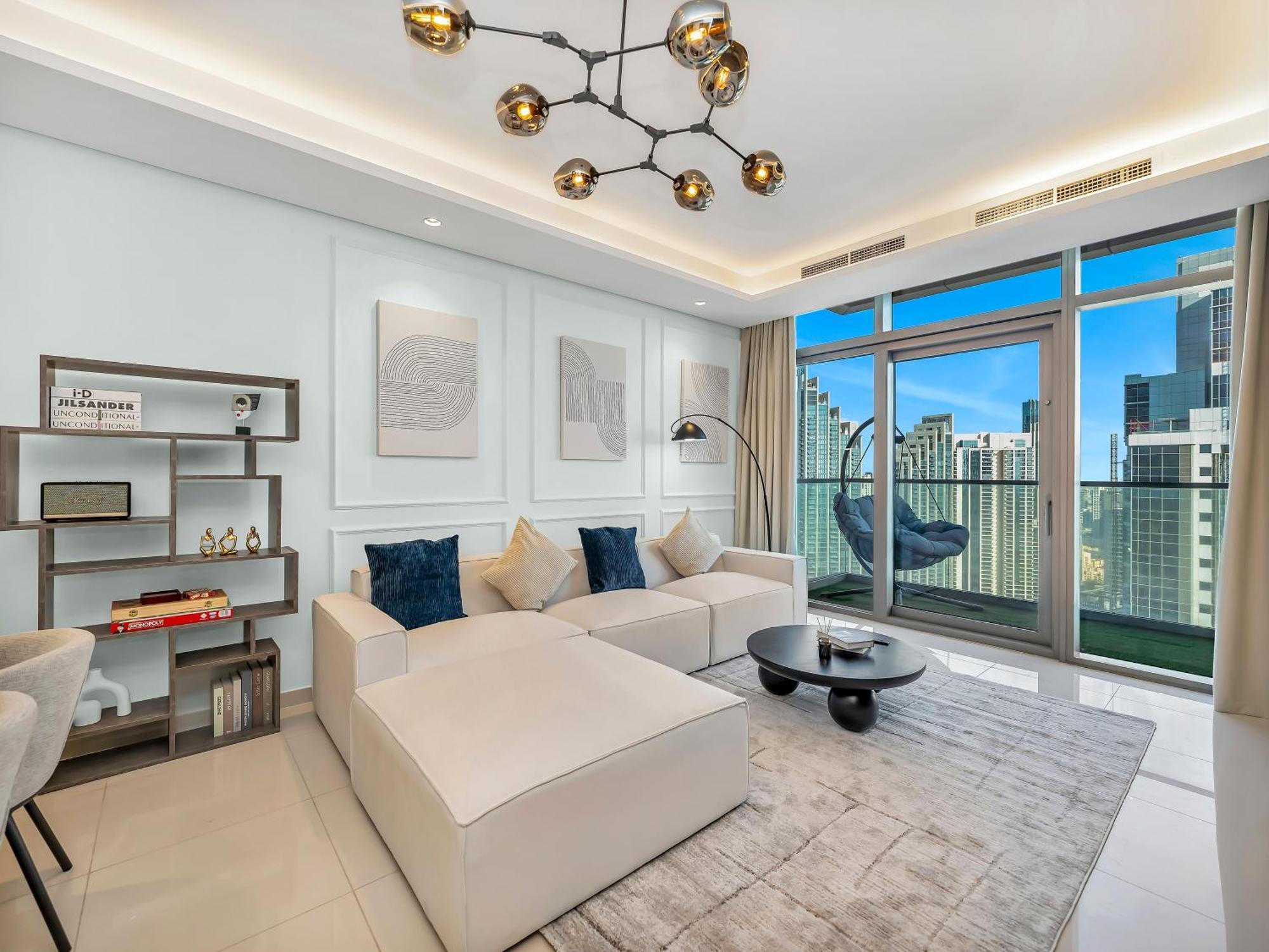 Luxury At Paramount Midtown - Downtown - Full Burj Khalifa View - Highest Infinity Swimming Pool Apartment *