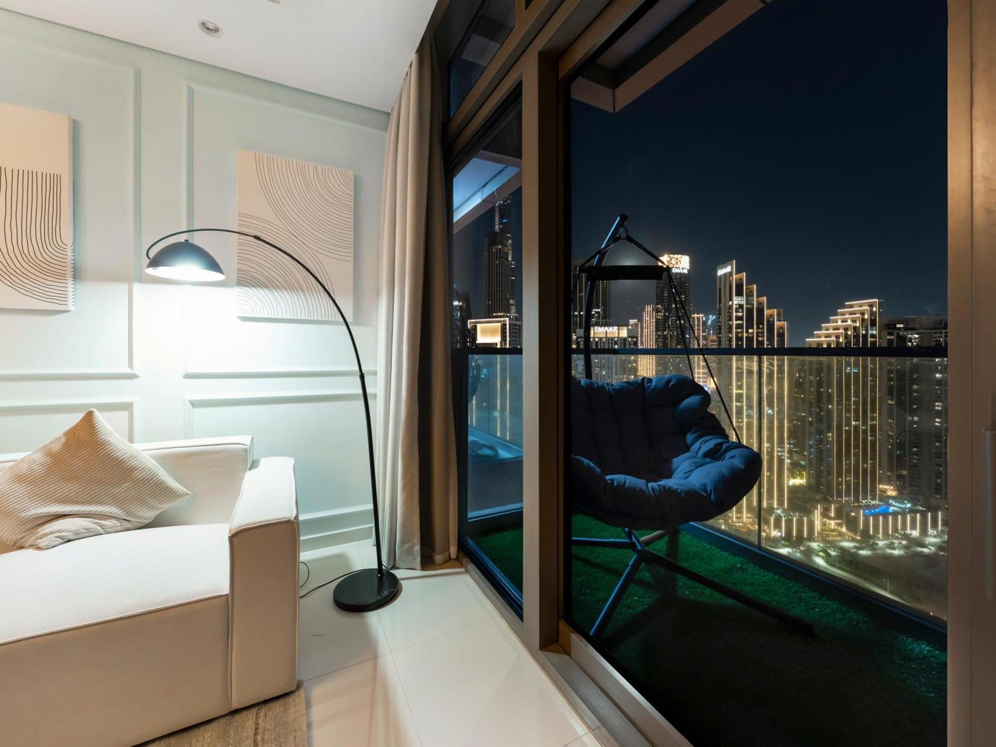 Luxury At Paramount Midtown - Downtown - Full Burj Khalifa View - Highest Infinity Swimming Pool Apartment