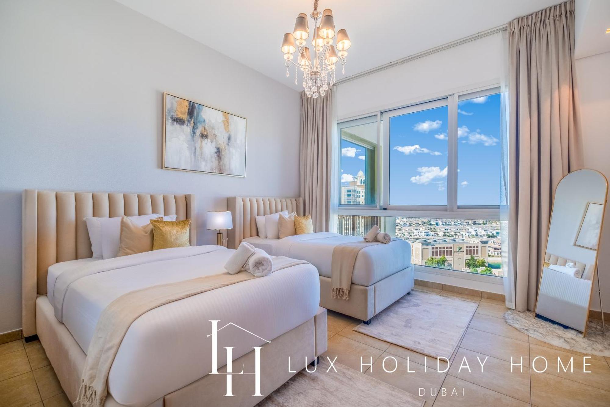 Lux The Palm Island Atlantis View Apartment Dubai