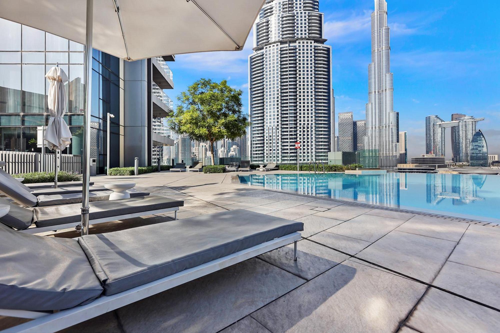 Apartment First Class 2br With Full Burj Khalifa And Fountain View *