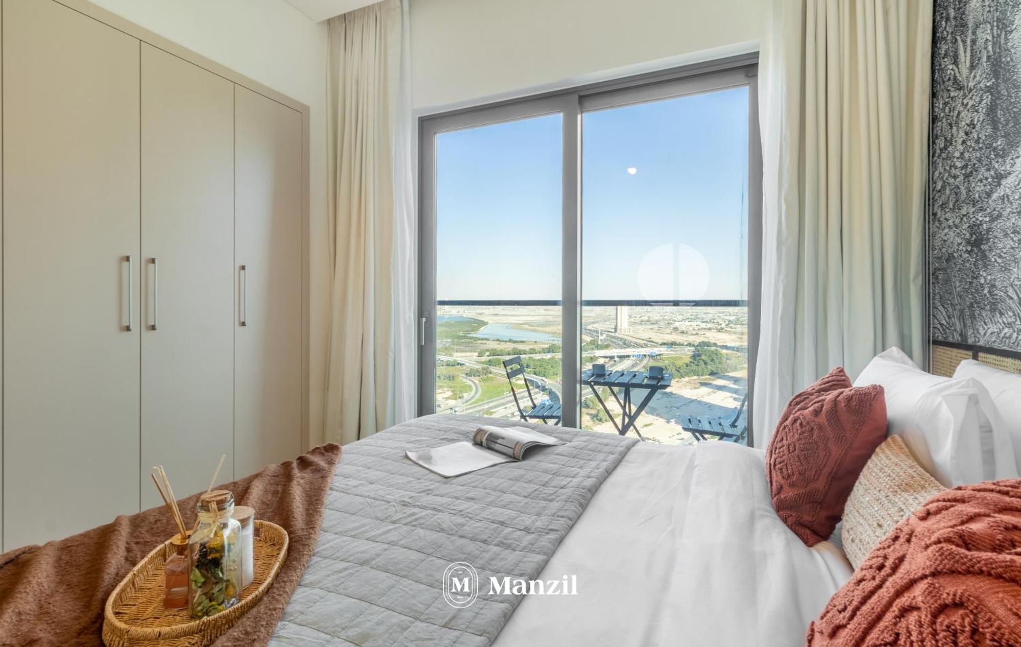 Apartment Manzil - 1br In Creek Vista Near Burj Khalifa