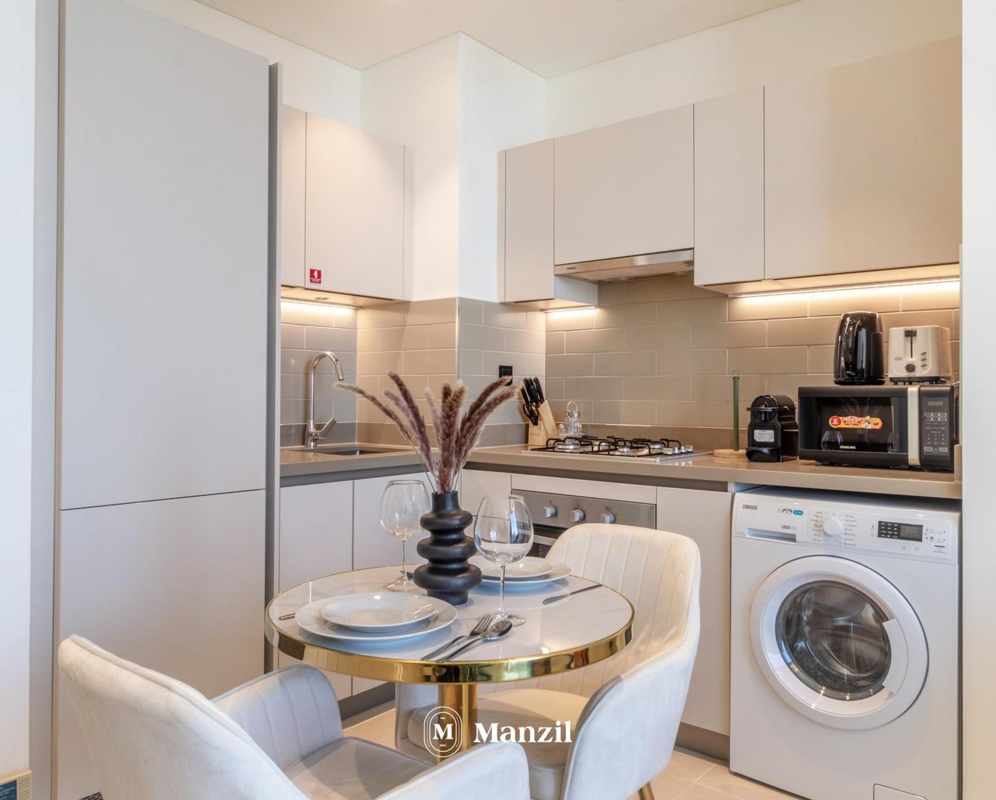 Manzil - 1br In Creek Vista Near Burj Khalifa * Dubai