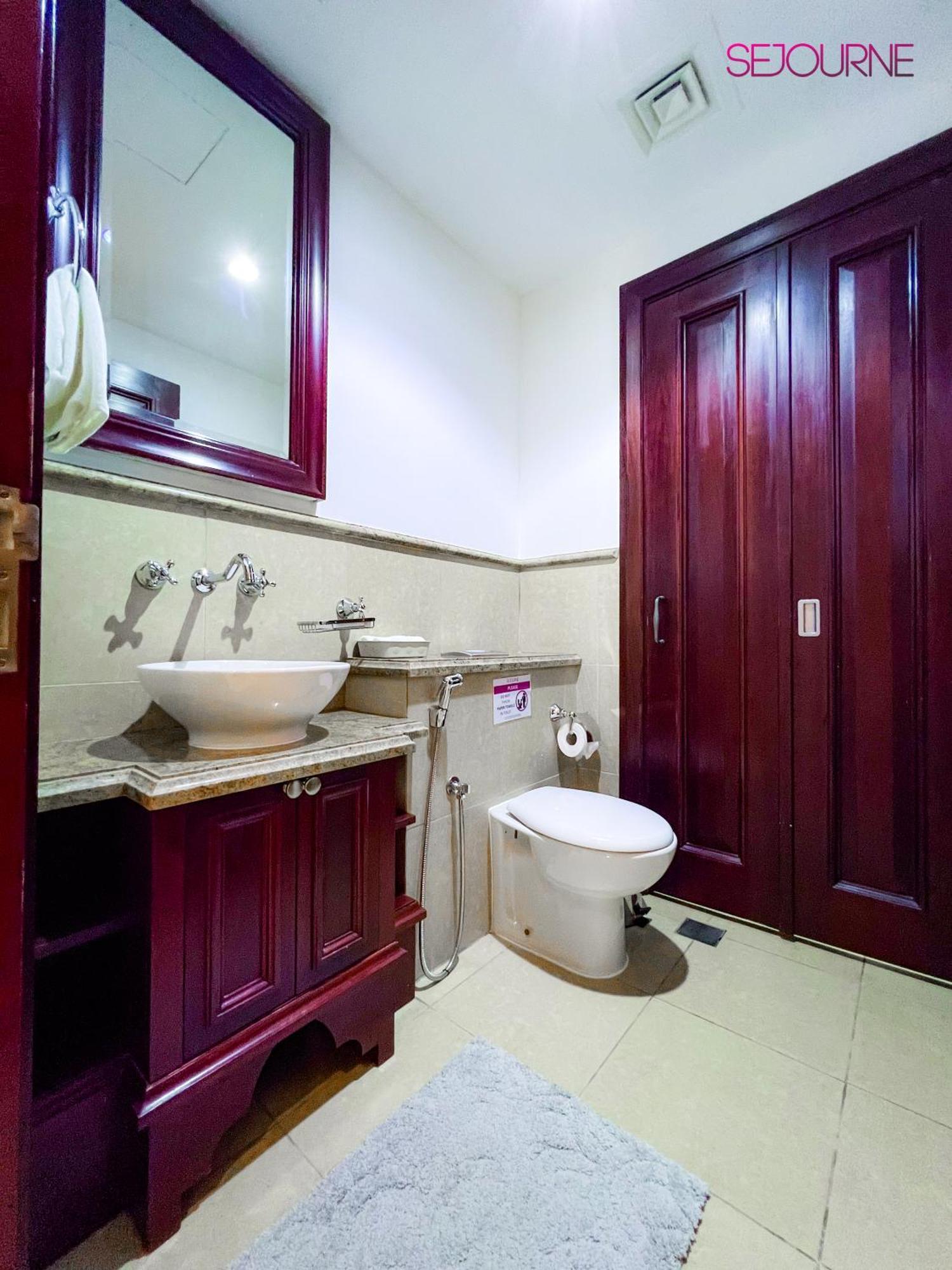 Daire Mot45 2br Downtown W Full Burj Khalifa View *