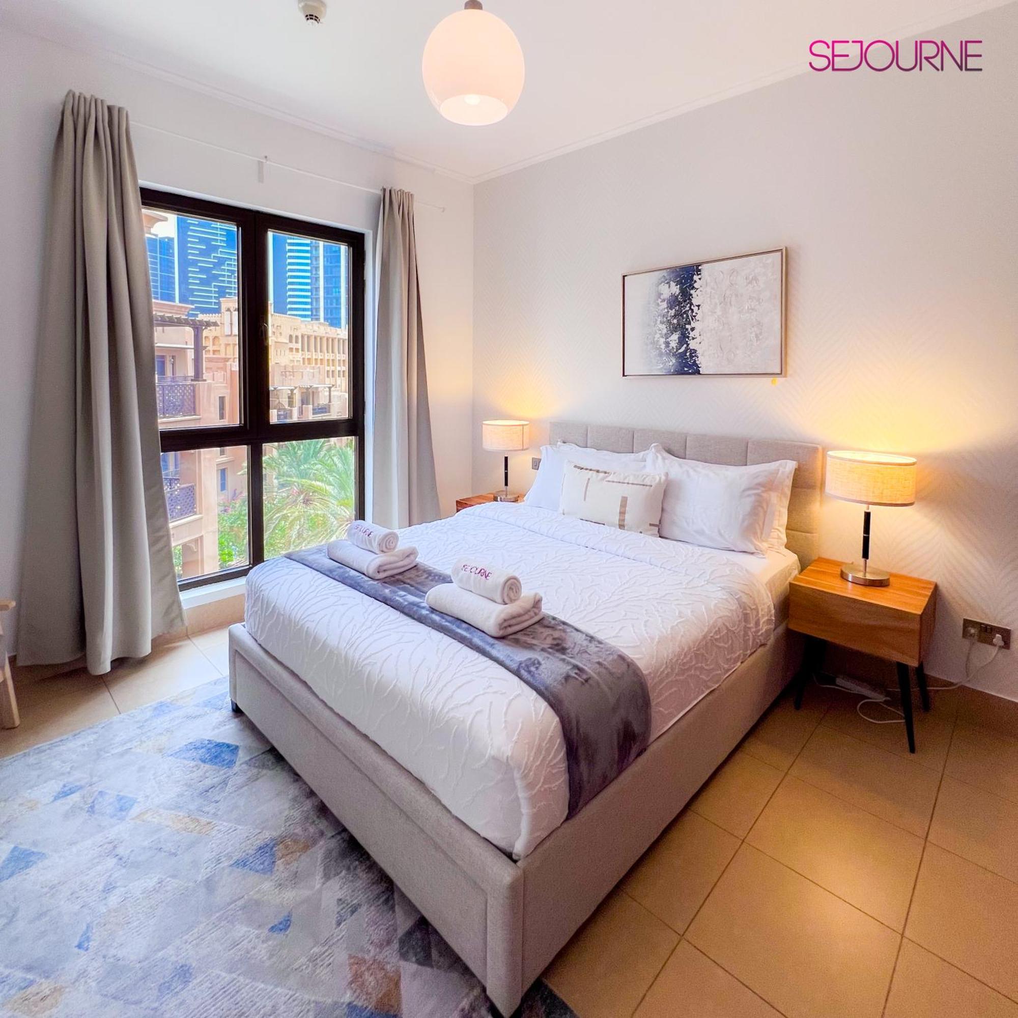 Mot45 2br Downtown W Full Burj Khalifa View Daire Dubai