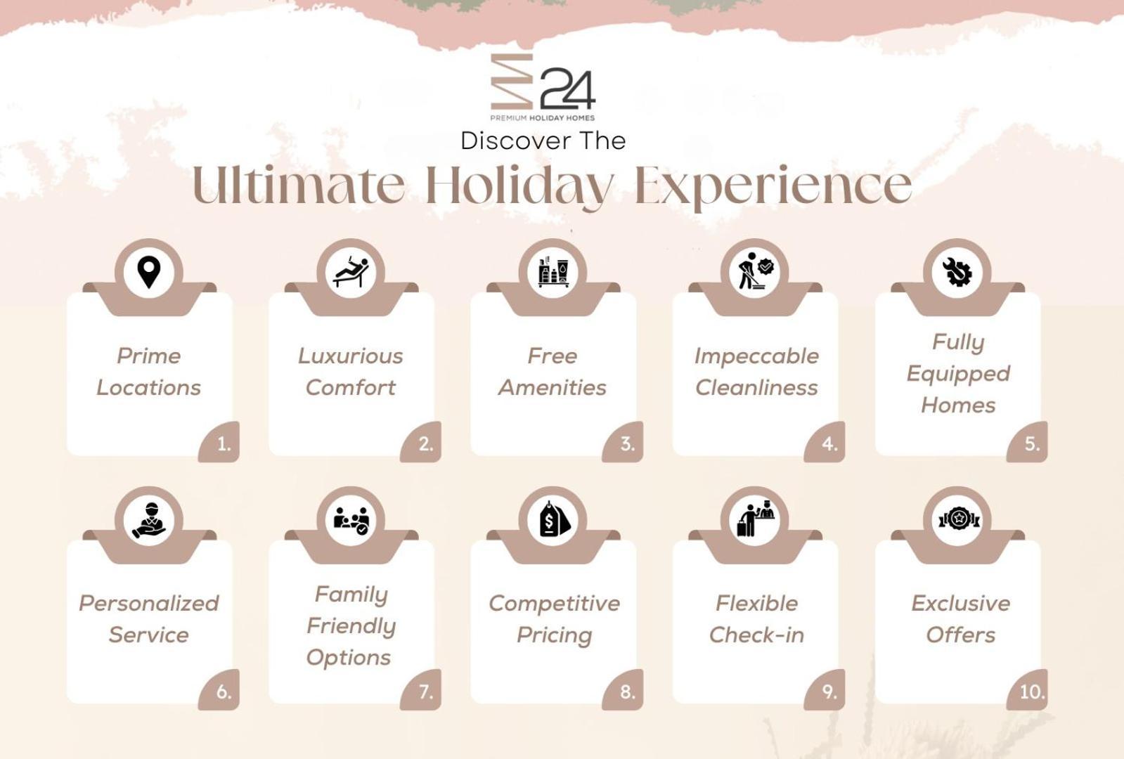 Escape24 Luxury Golf Promenade Damac Hills Daire Dubai