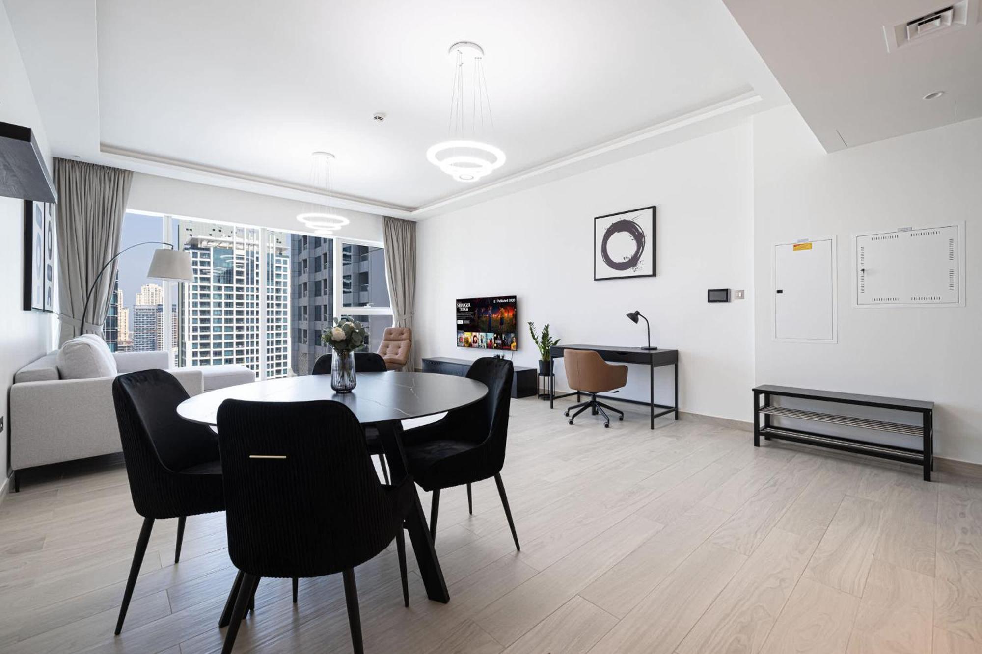 Apartment Stunning High-floor 1br Near Marina & Jbr