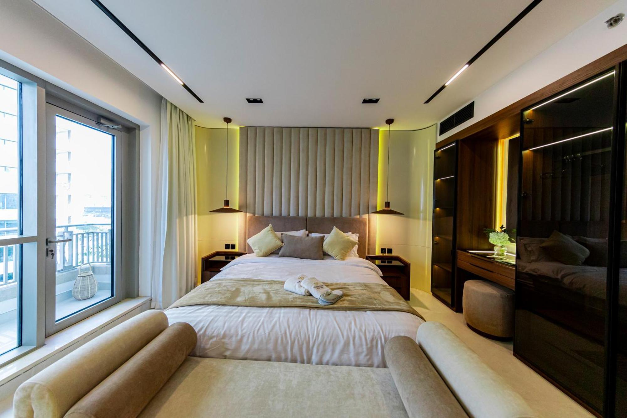 Vip Experience Downtown At Boulevard T2 - Burj Khalifa View - Modern Luxury Daire