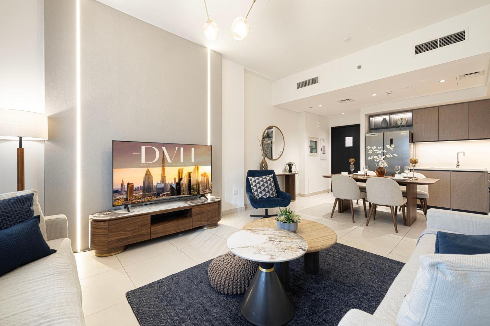 Apartment Burj Crown - First Class Boulevard View, 9 Min Walk Mall Dubai