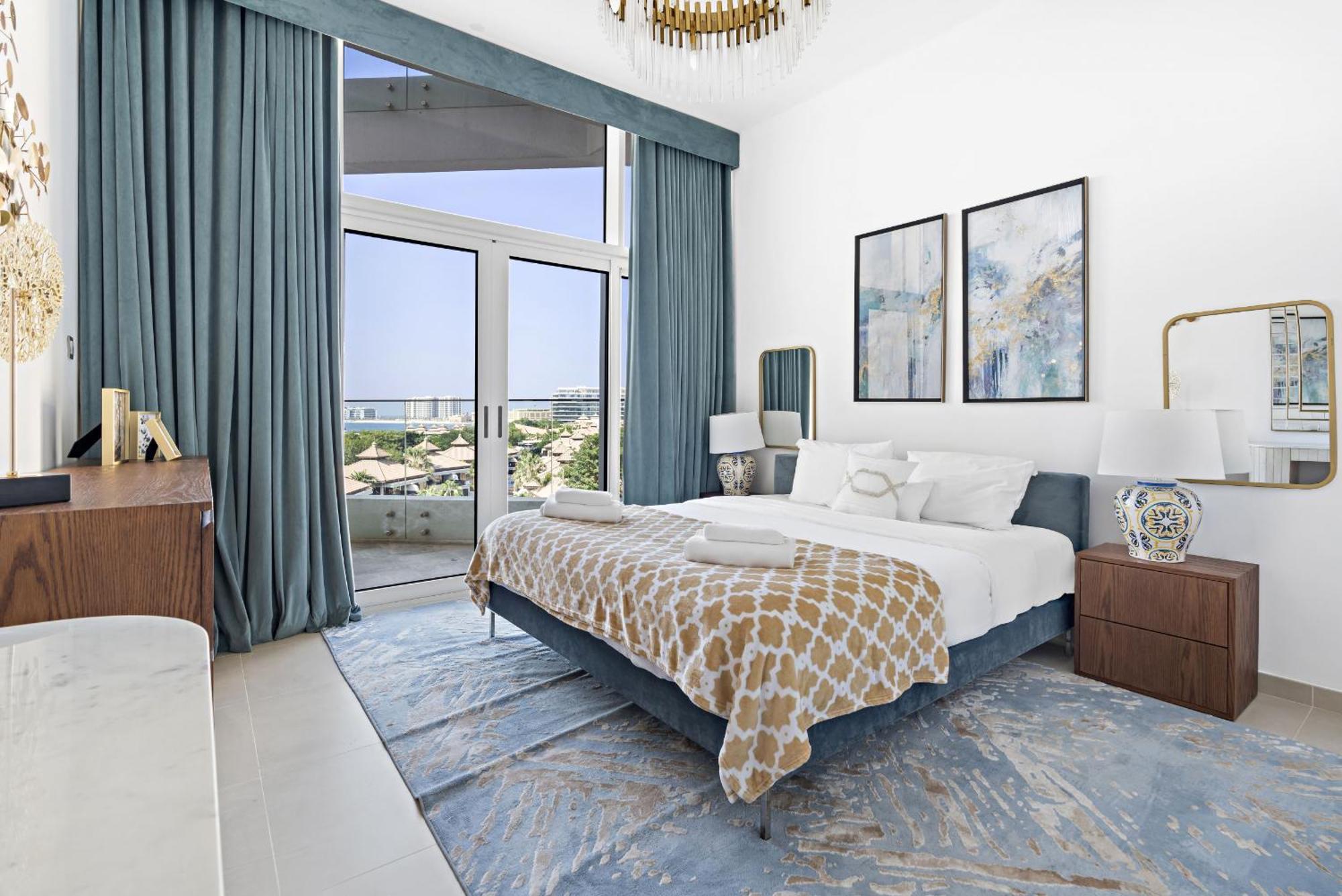 Apartment Vayk - Stunning 2-bedroom With Sea View & Access Dubai