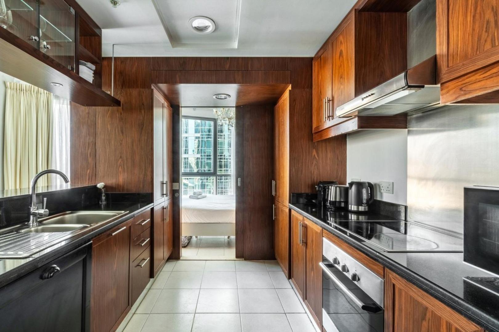 Daire Guestready - Charming With Burj Khalifa Views Dubai