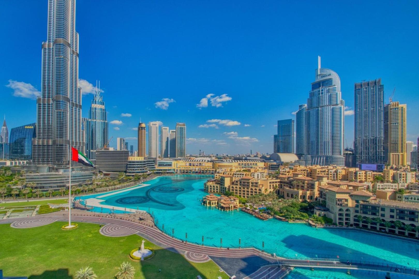 Daire Guestready - Charming With Burj Khalifa Views