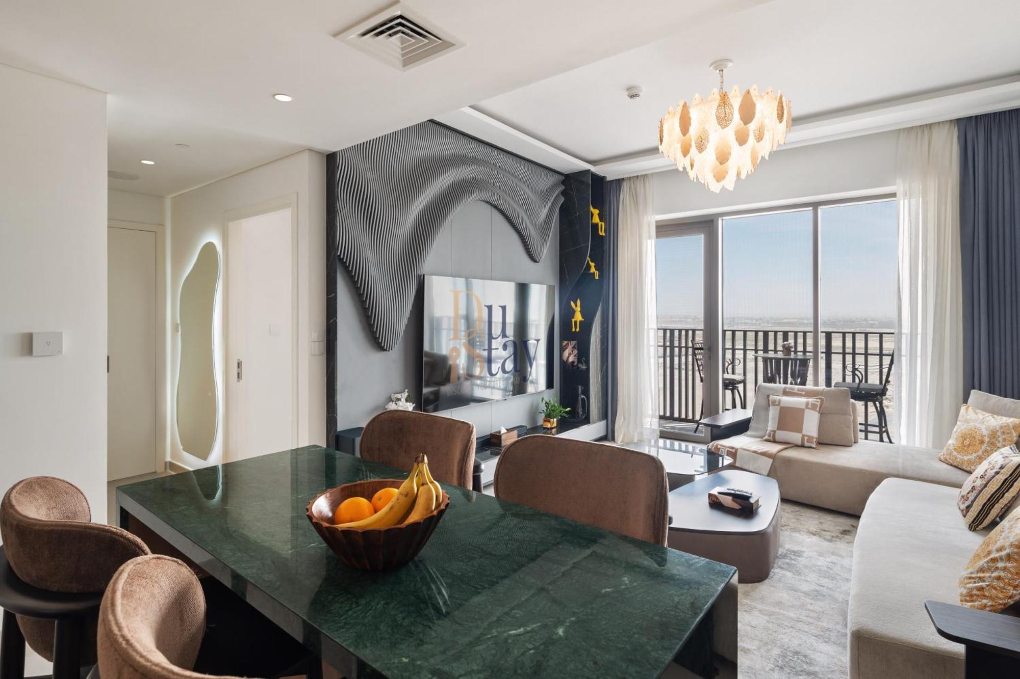 Creek, Luxury 1 Bedroom! Brand New - Dustay Apartment Dubai