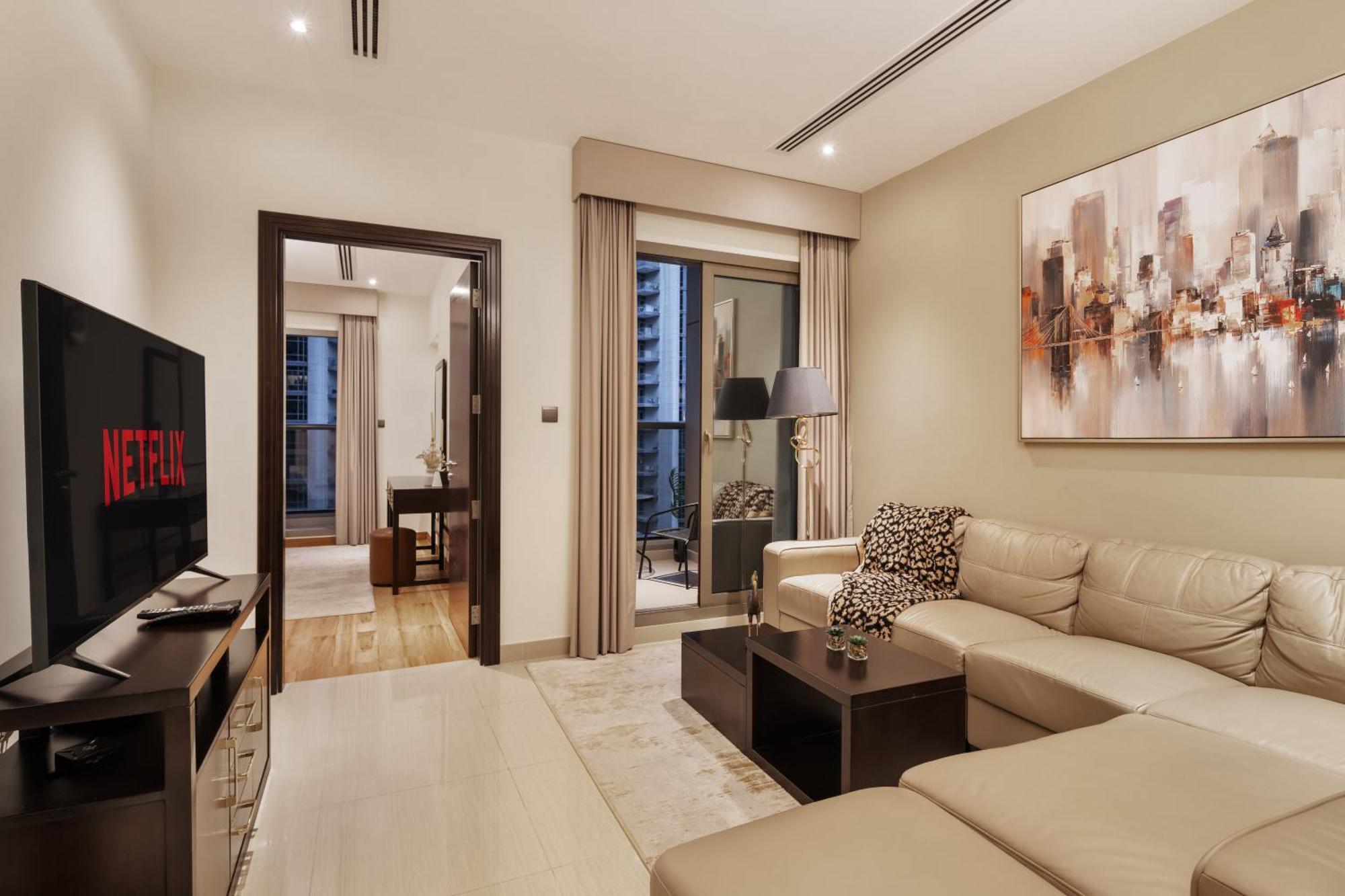 Burj Khalifa View 1 Bedroom Holiday home *