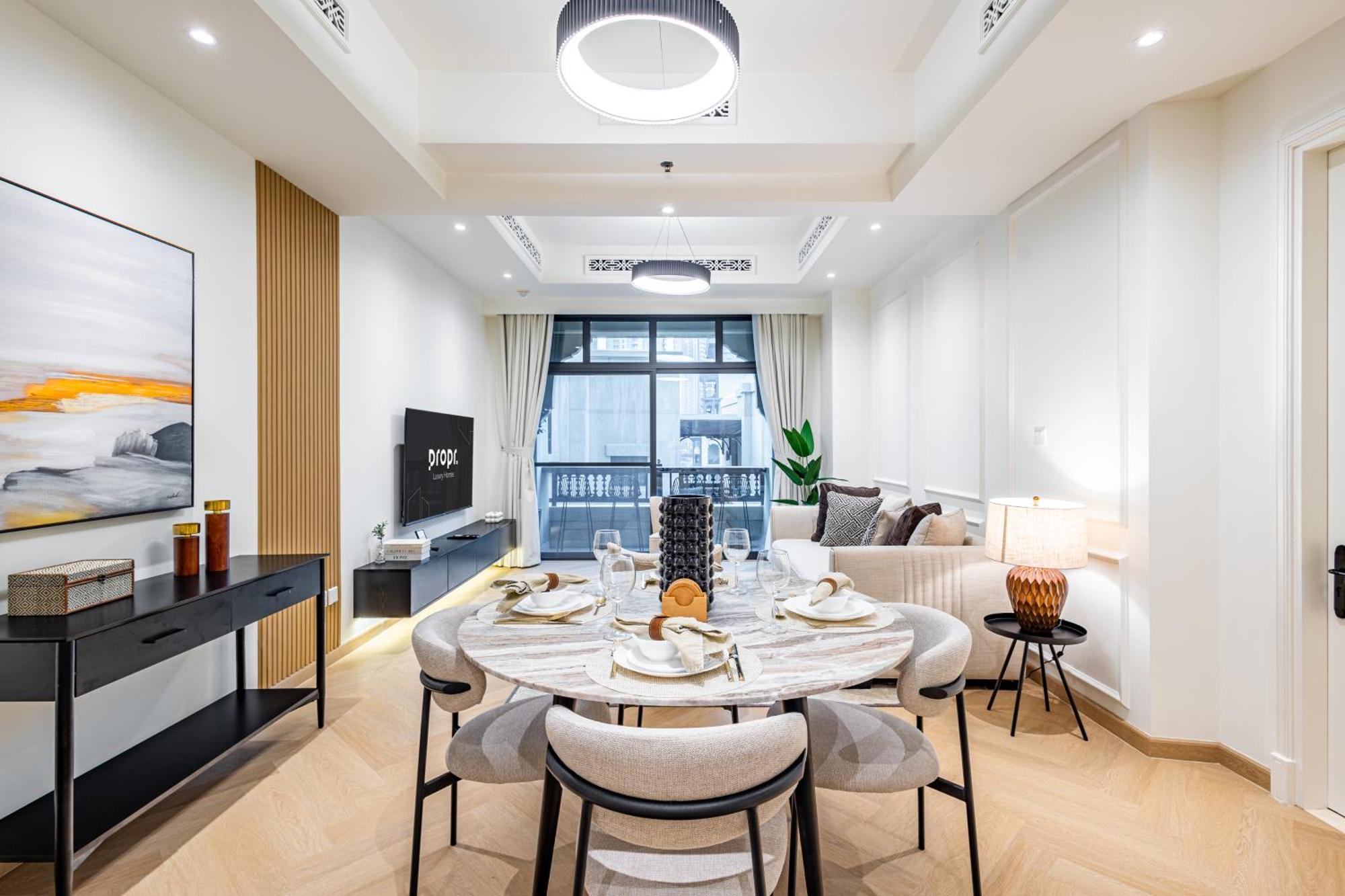 Apartment Upgraded 1br Retreat With Iconic Burj Khalifa Views *