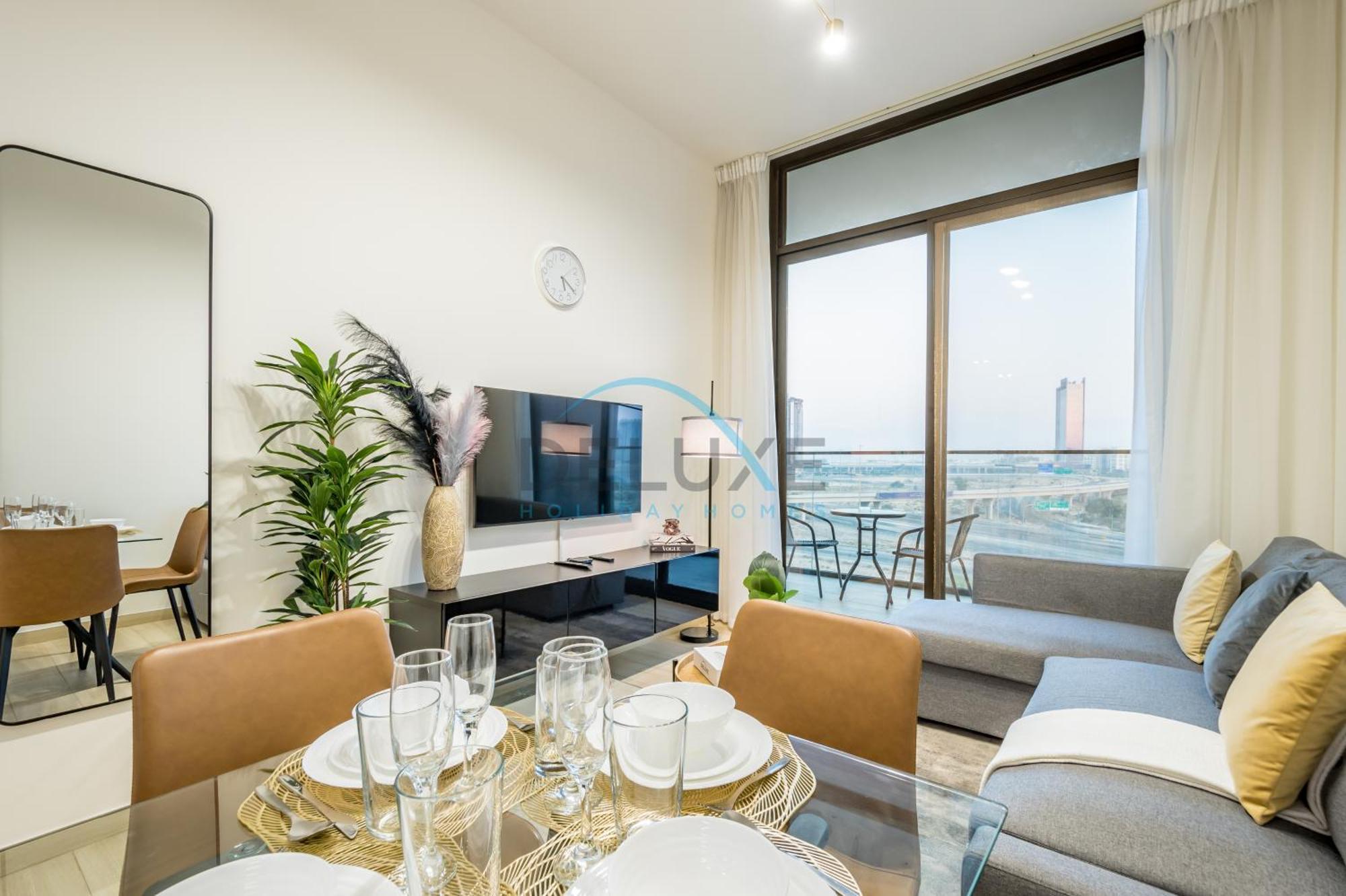 Serene 1br In Binghatti Luna, Jvc By Deluxe Homes Apartment Dubai
