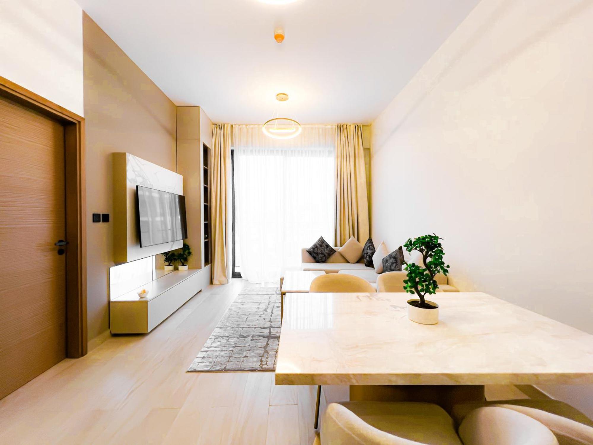 Stylish 1-bedroom Retreat In Prime Gardens , Arjan * Dubai
