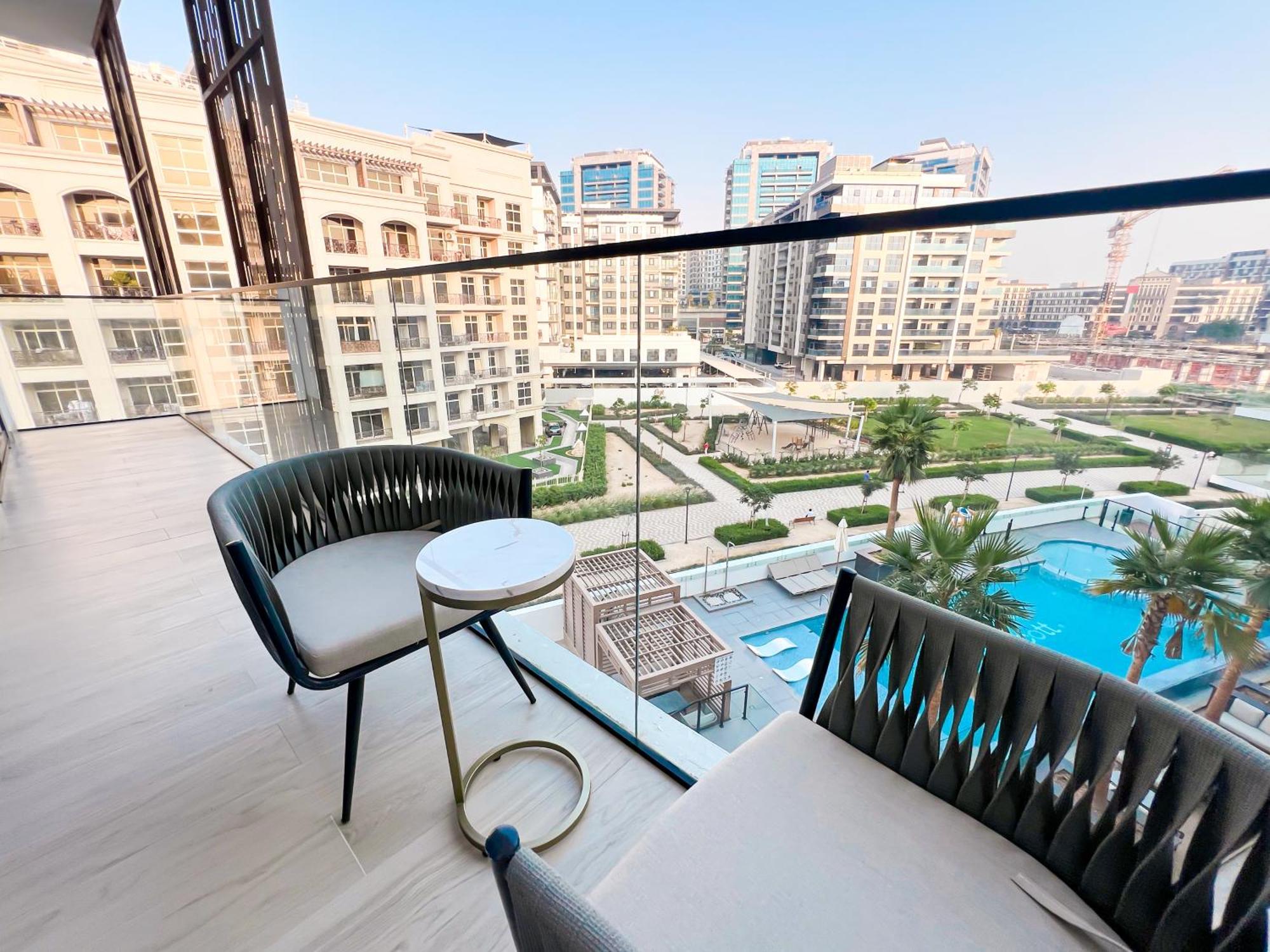Apartment Stylish 1-bedroom Retreat In Prime Gardens , Arjan Dubai