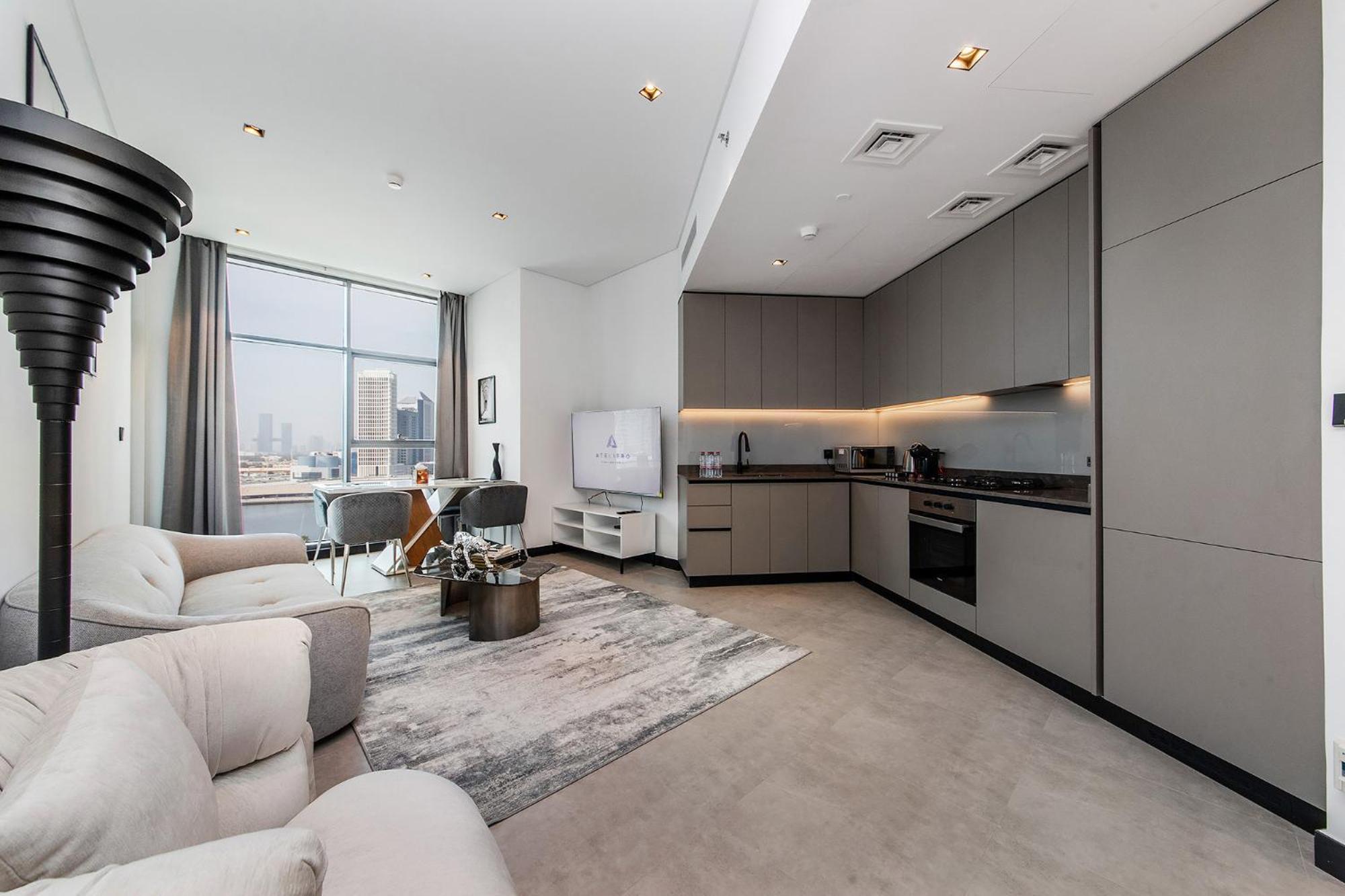 Apartment Luxury With Views Of Burj Khalifa 15 Northside Dubai