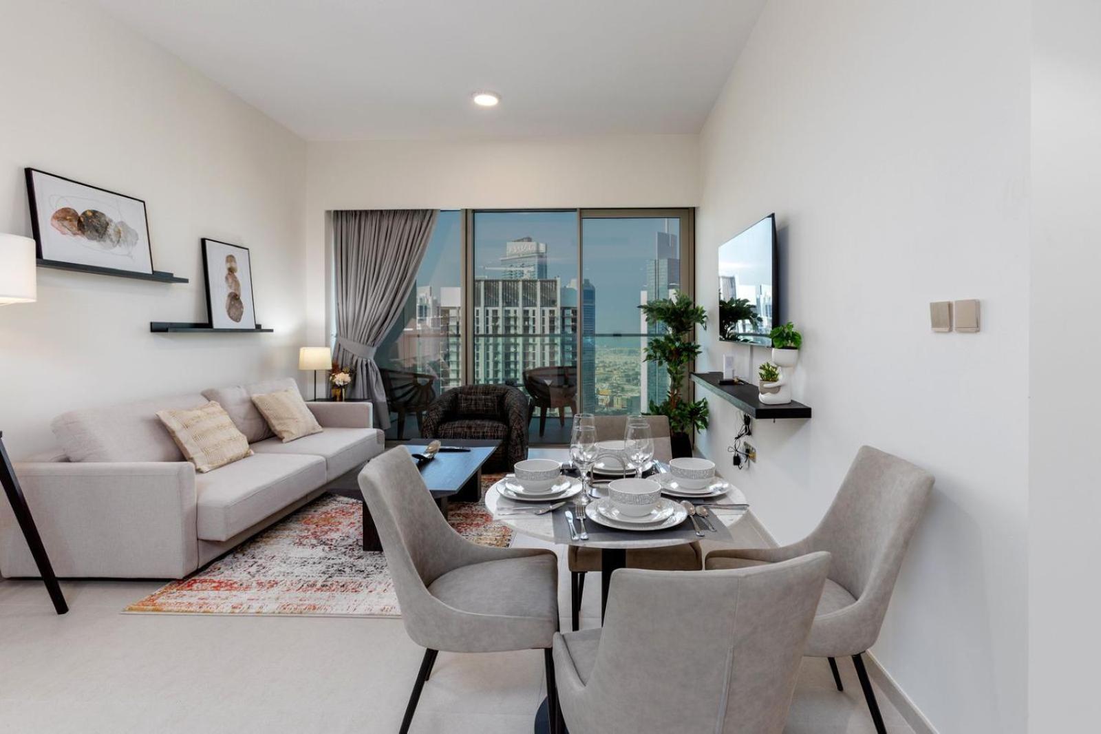 Near Burj Khalifa - 1br In Grande Residence, Downtown - Allsopp & Allsopp *