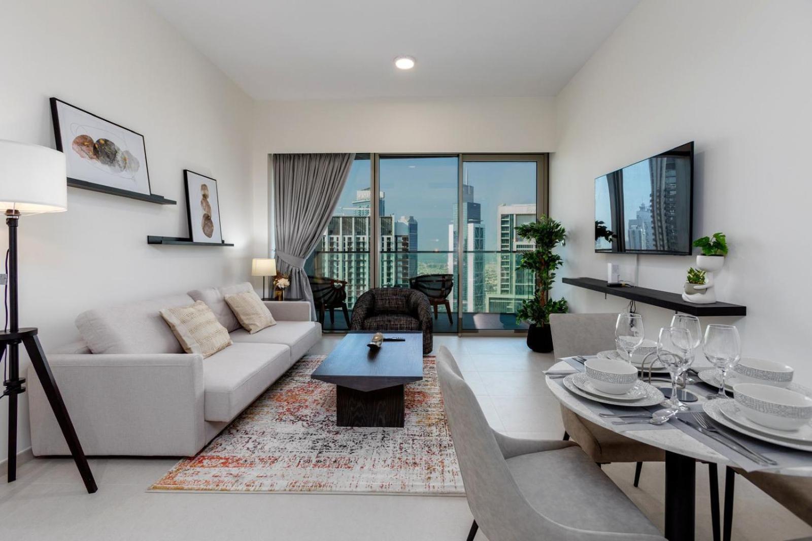 Near Burj Khalifa - 1br In Grande Residence, Downtown - Allsopp & Allsopp Apartment