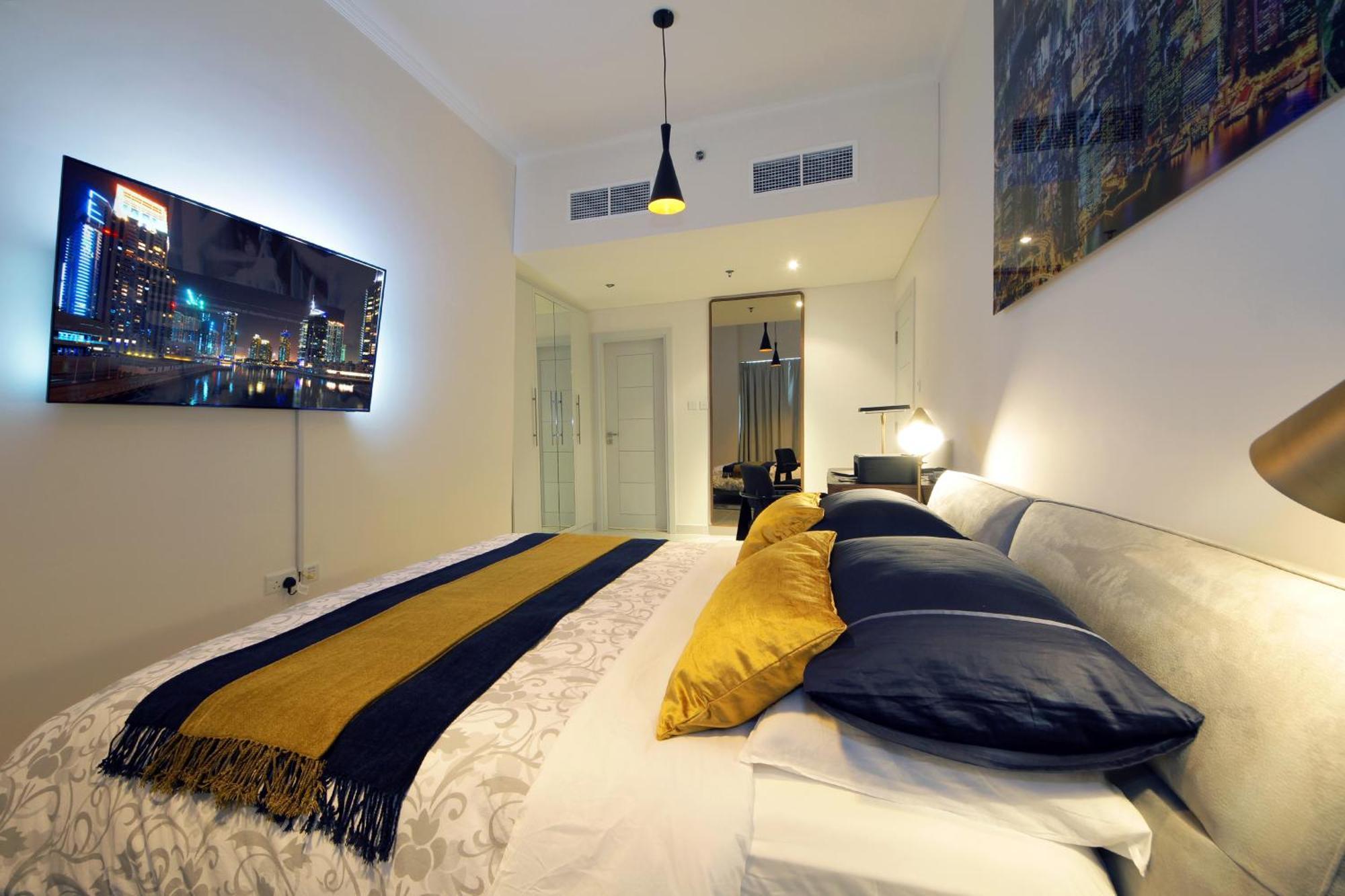 Breathtaking Marina View 2br At Damac Heights - Ahlan Hh Apartment *