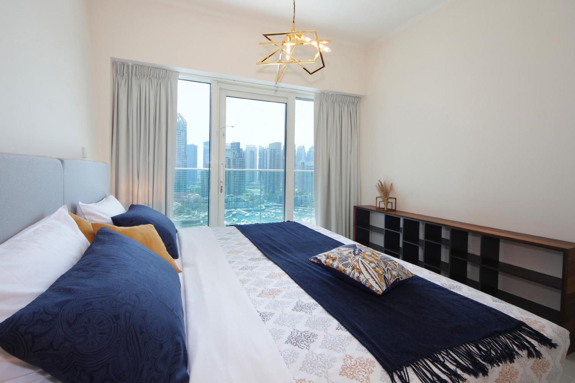 Breathtaking Marina View 2br At Damac Heights - Ahlan Hh *