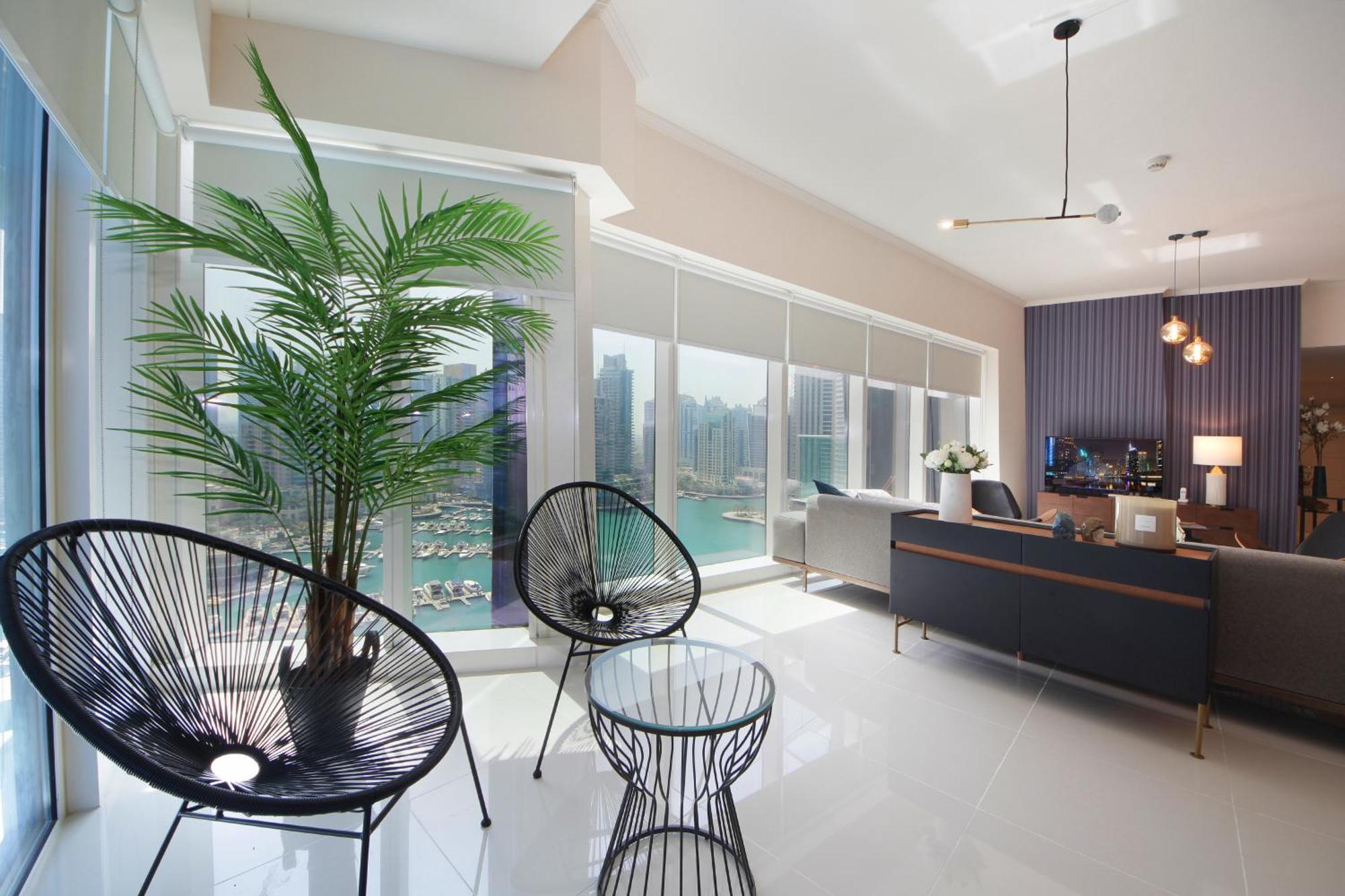 Breathtaking Marina View 2br At Damac Heights - Ahlan Hh
